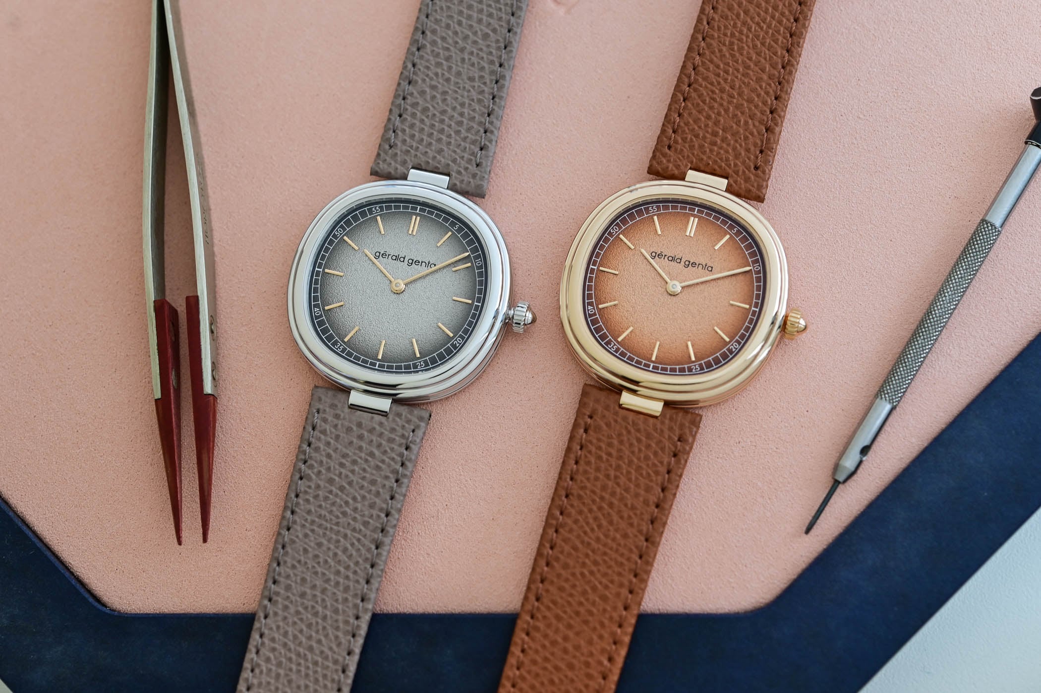 First Look: The Sleek Gerald Genta Geneva Time Only