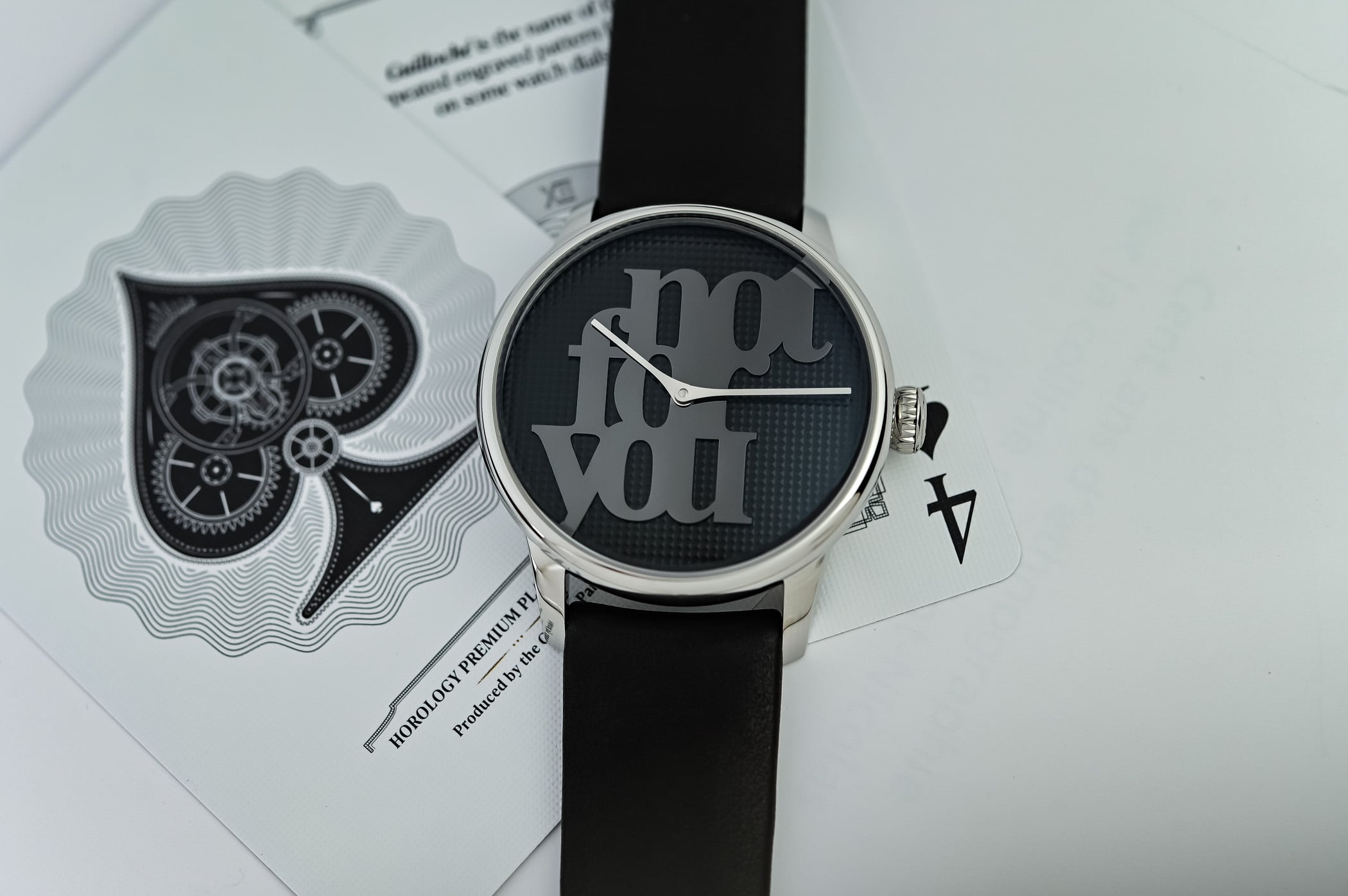 First Look: The New Louis Erard x Monica Bonvicini NOT FOR YOU