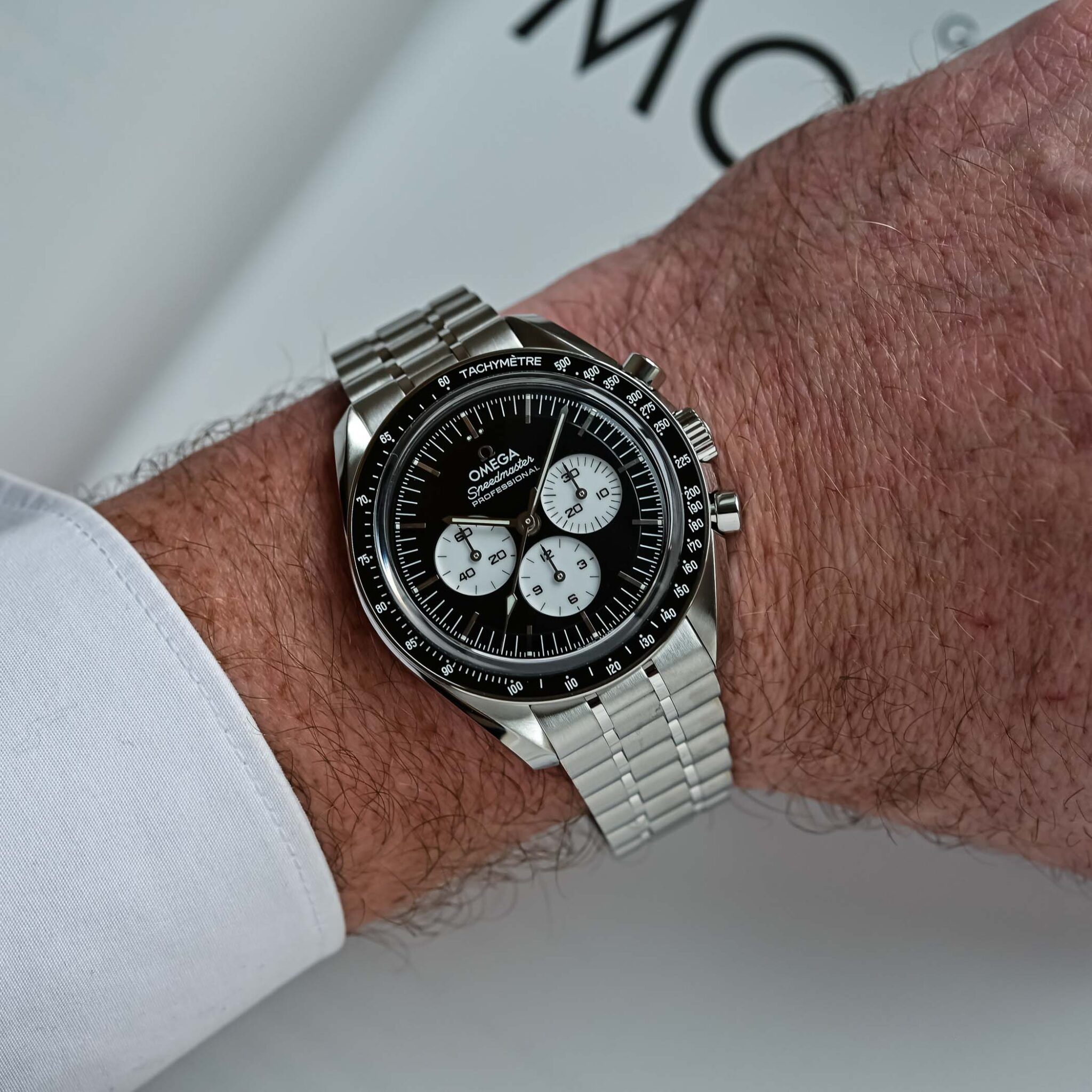 Spec Omega First Look: The new Omega Speedmaster Moonwatch in Black and White