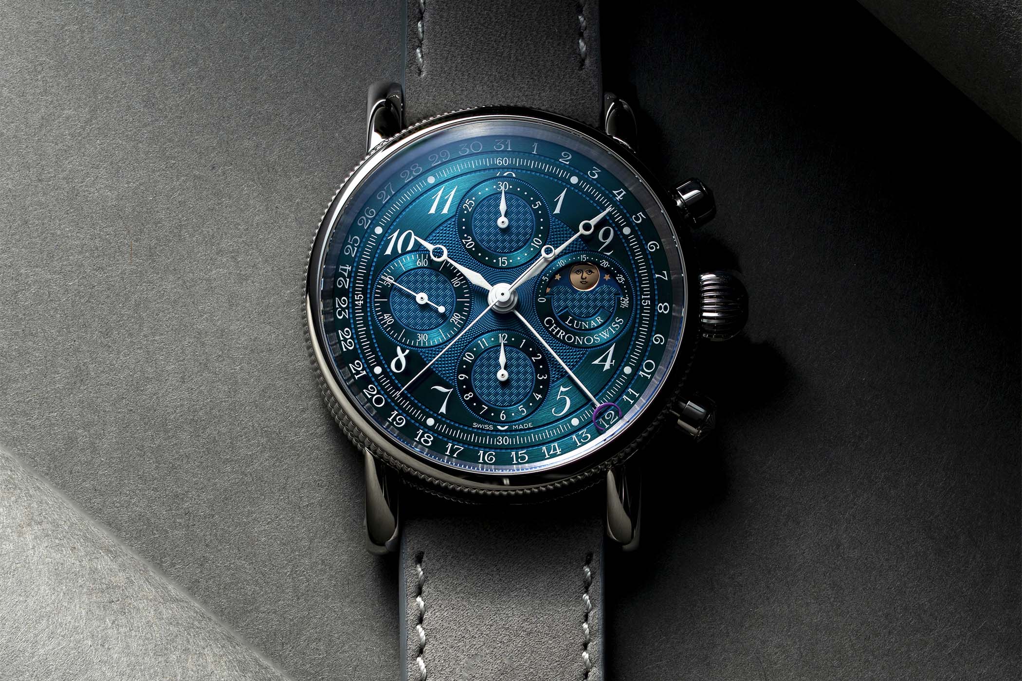 A Classic Rejuvenated: Chronoswiss Releases the Lunar Chronograph Aurora