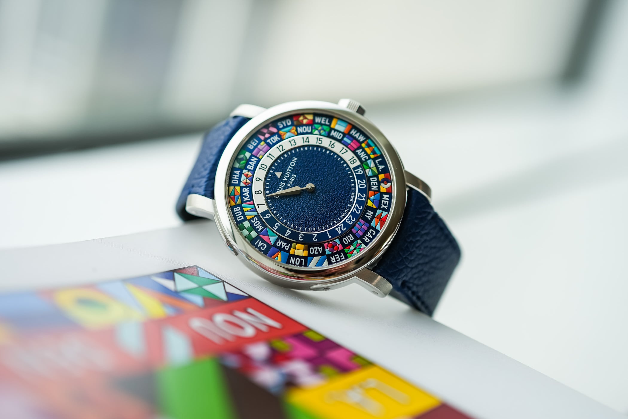 Upclose with the new Louis Vuitton Escale Worldtime