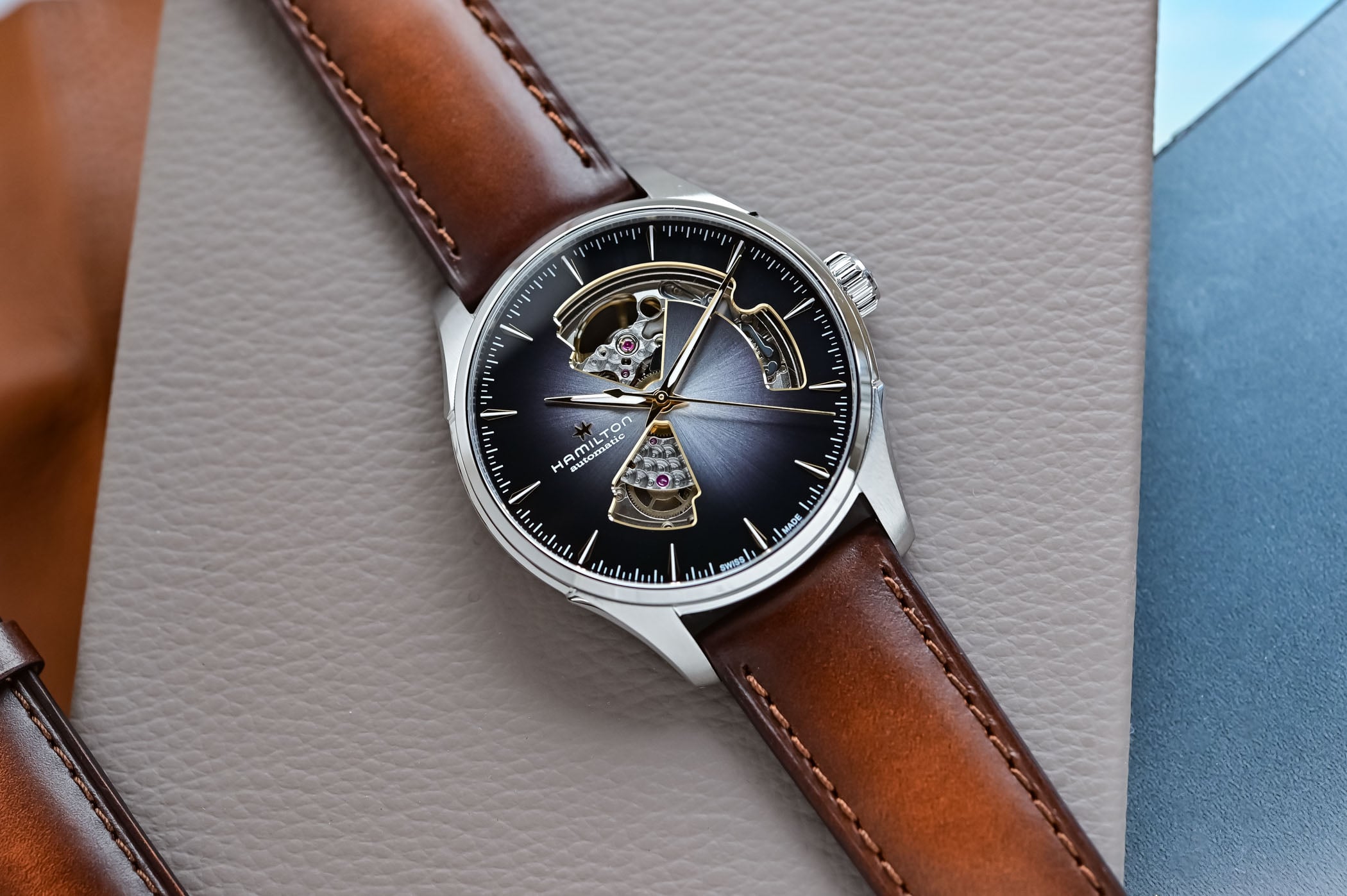 New Vibrant Dial Colours for the Hamilton Jazzmaster Open Heart Series