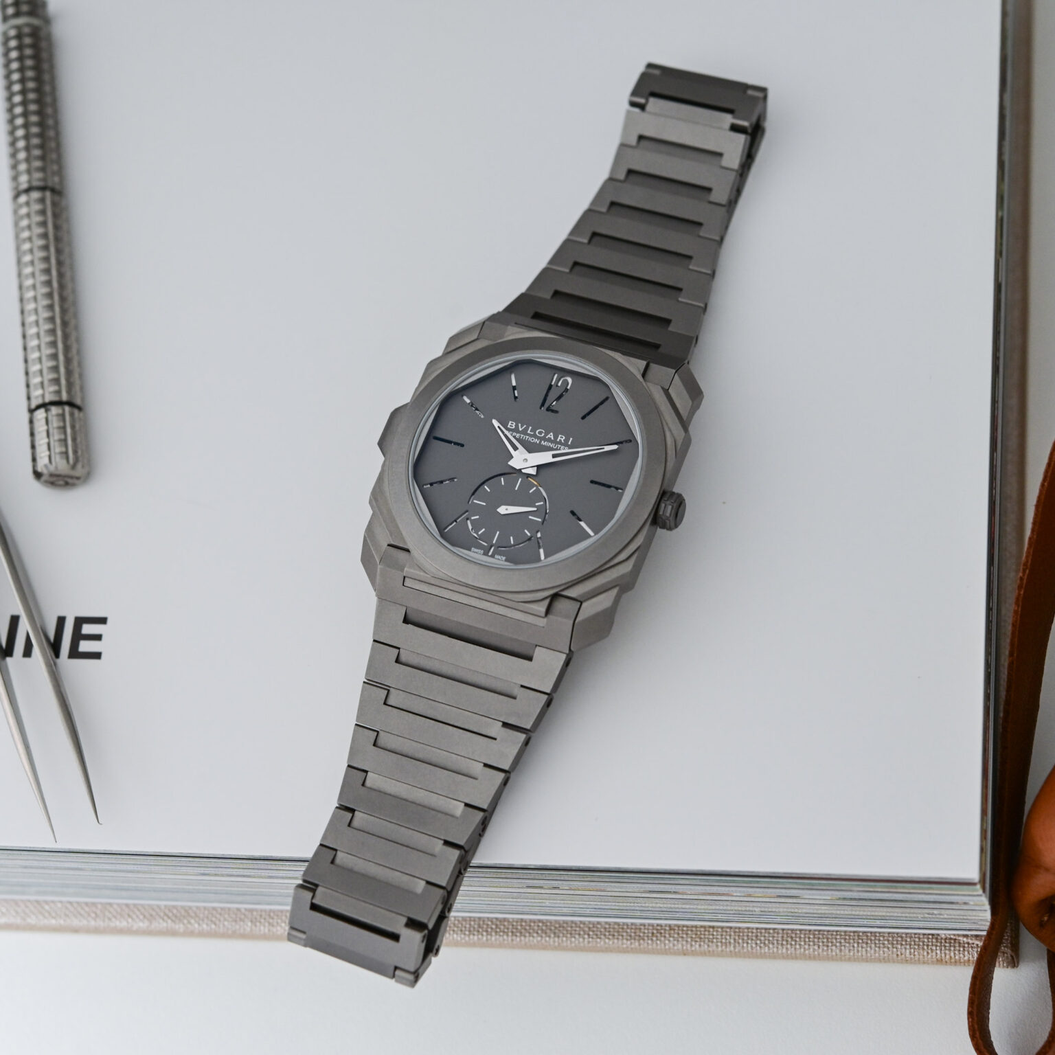 First Look: The Compact Bulgari Octo Finissimo Minute Repeater 37mm