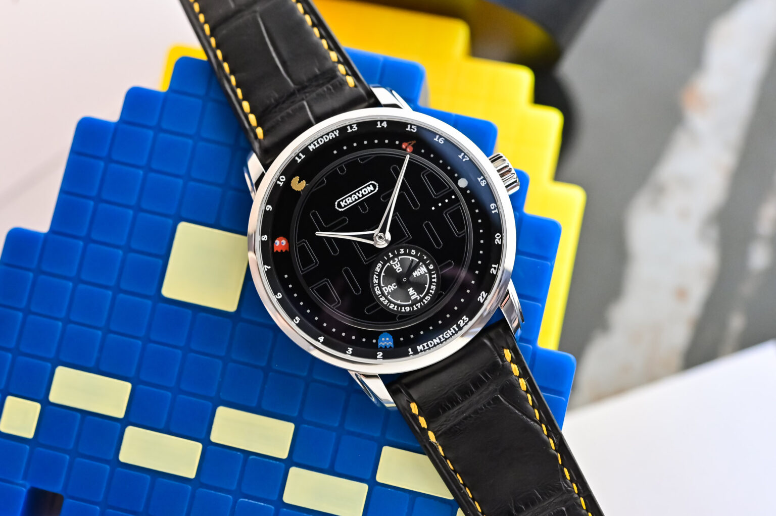 First Look: Krayon PAC-MAN Series - High Horology Meets Playful Memory