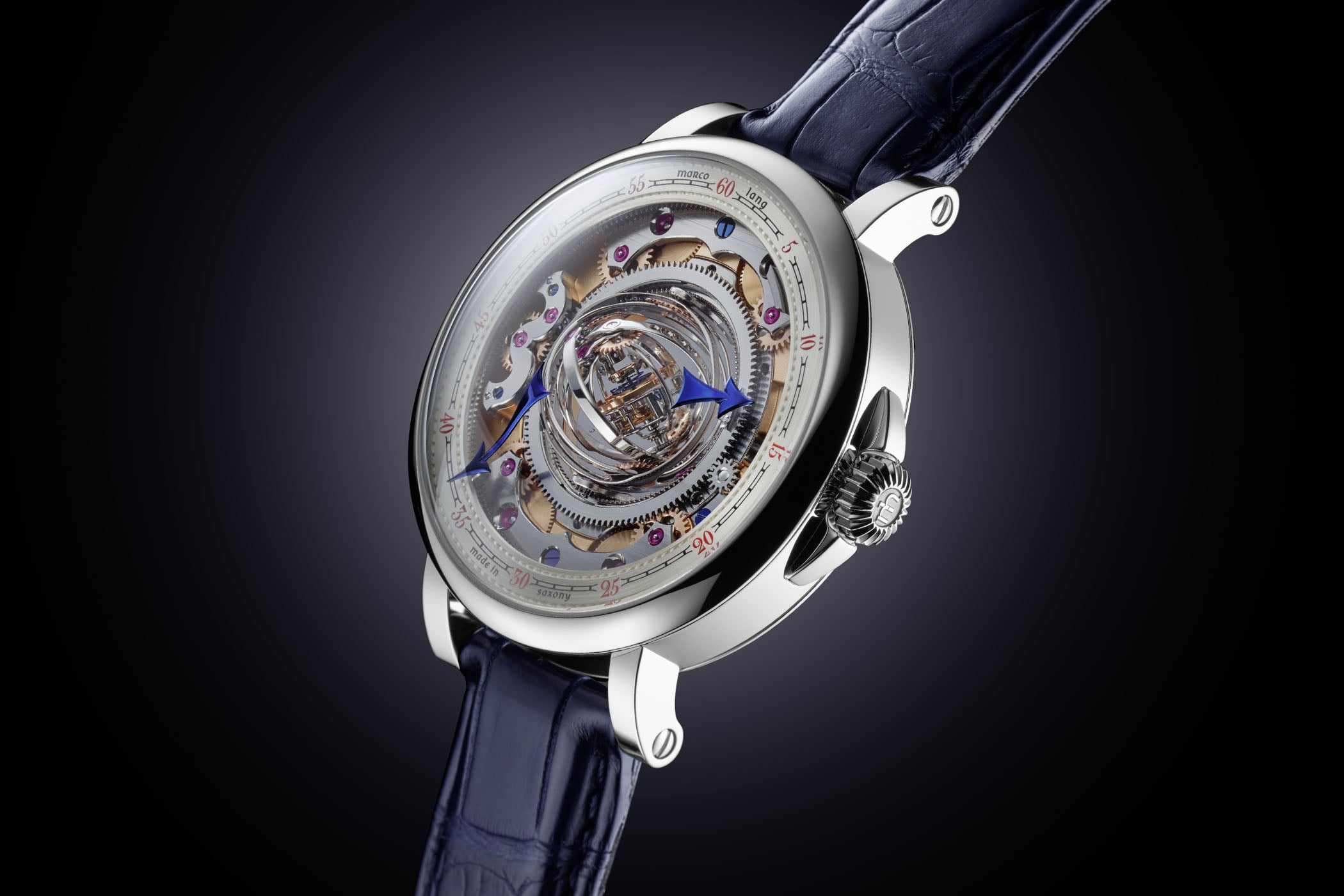 Introducing – The Marco Lang Seven Spheres, with Seven-Axis Central Tourbillon