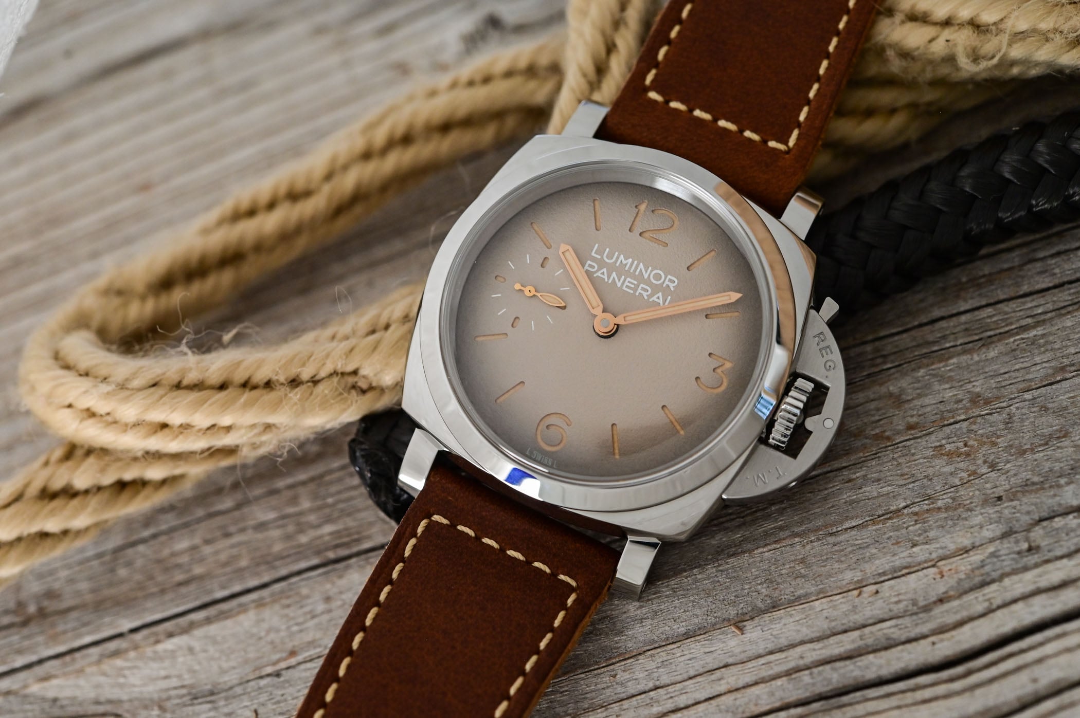 First Look – The New Panerai Luminor PAM01735 and Forged Titanium PAM01629