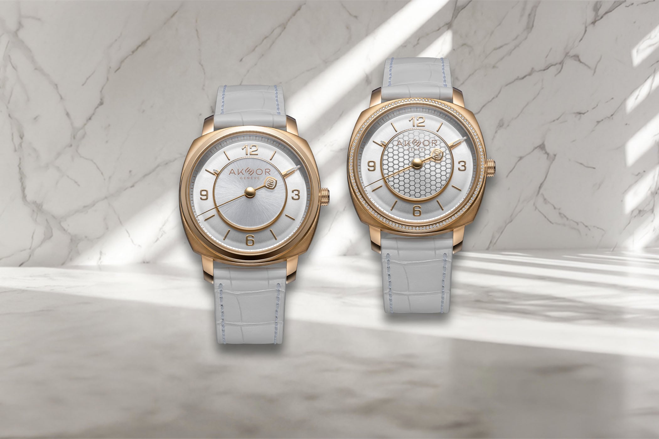 Akhor Unveils the Lumiere Blanche Editions: A New Era in Elegant Timepieces