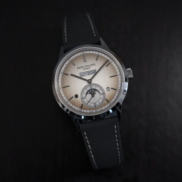 First Look: The new Silver-Toned Patek Philippe In-Line Perpetual ...