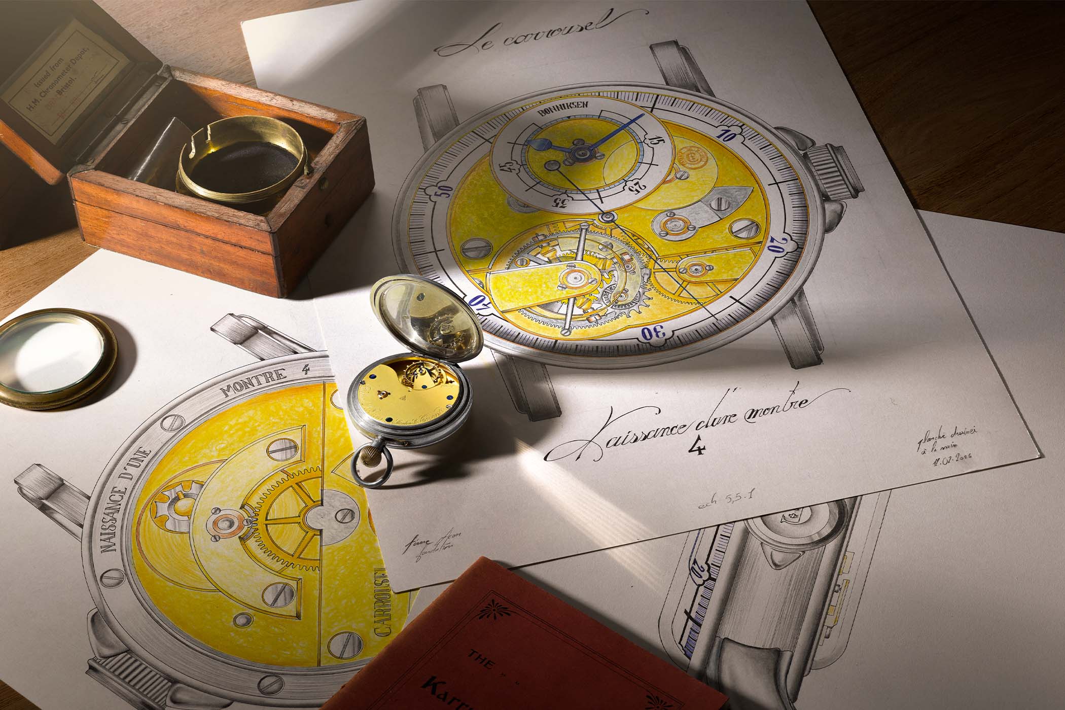 The Birth of Bonniksen: Naissance d’une Montre 4 "Le Carrousel" Project