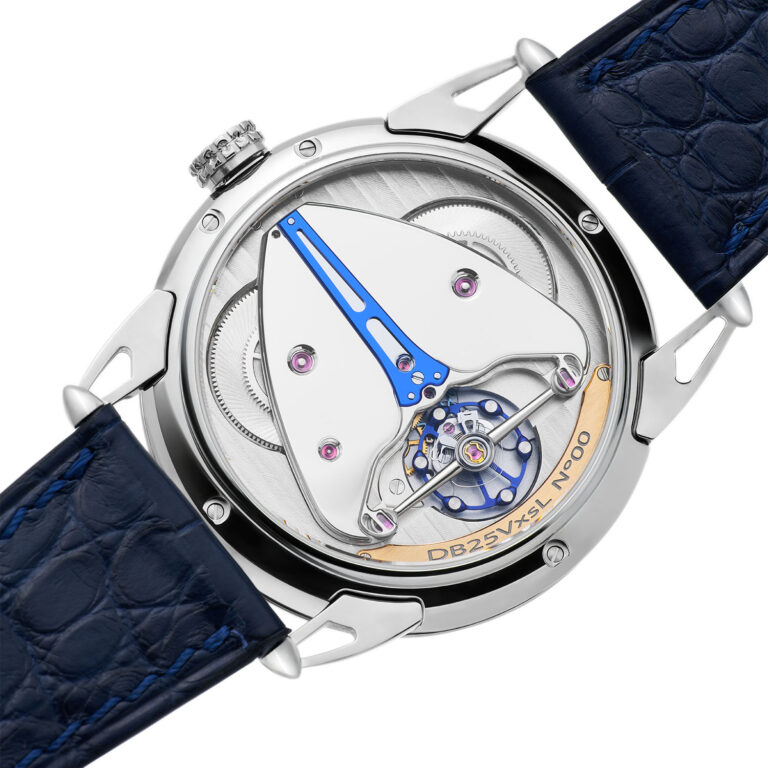 De Bethune DB25Vxs Silver Moon movement and caseback