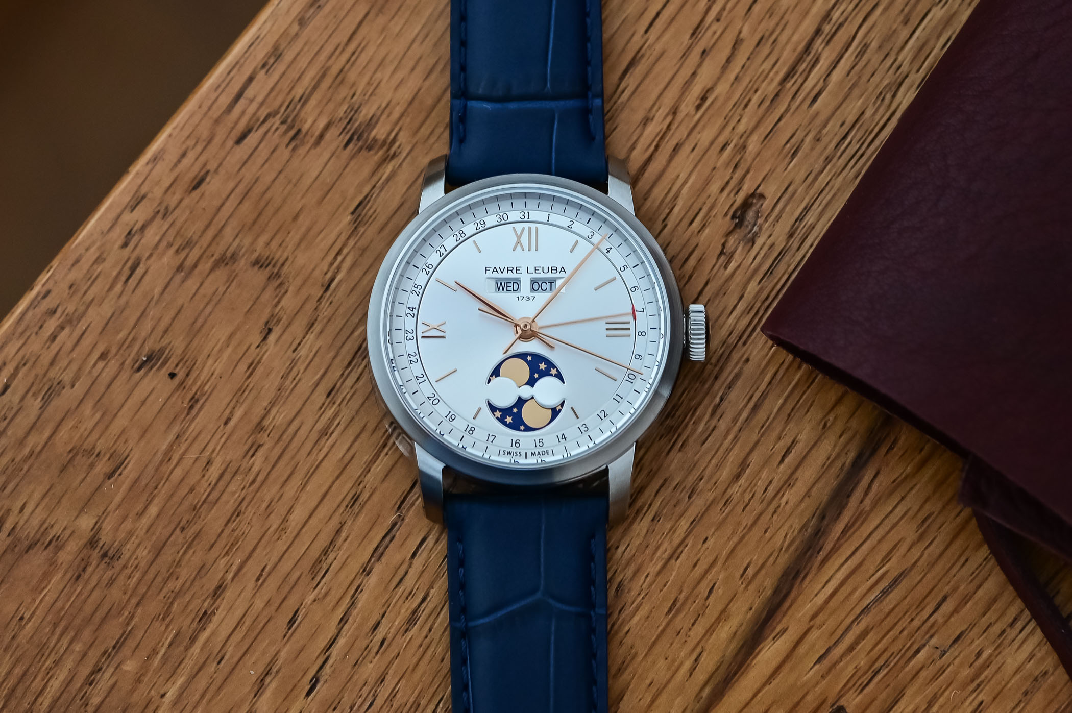 First Look – Favre Leuba Launches the New 1737 Collection with a Triple Calendar Edition