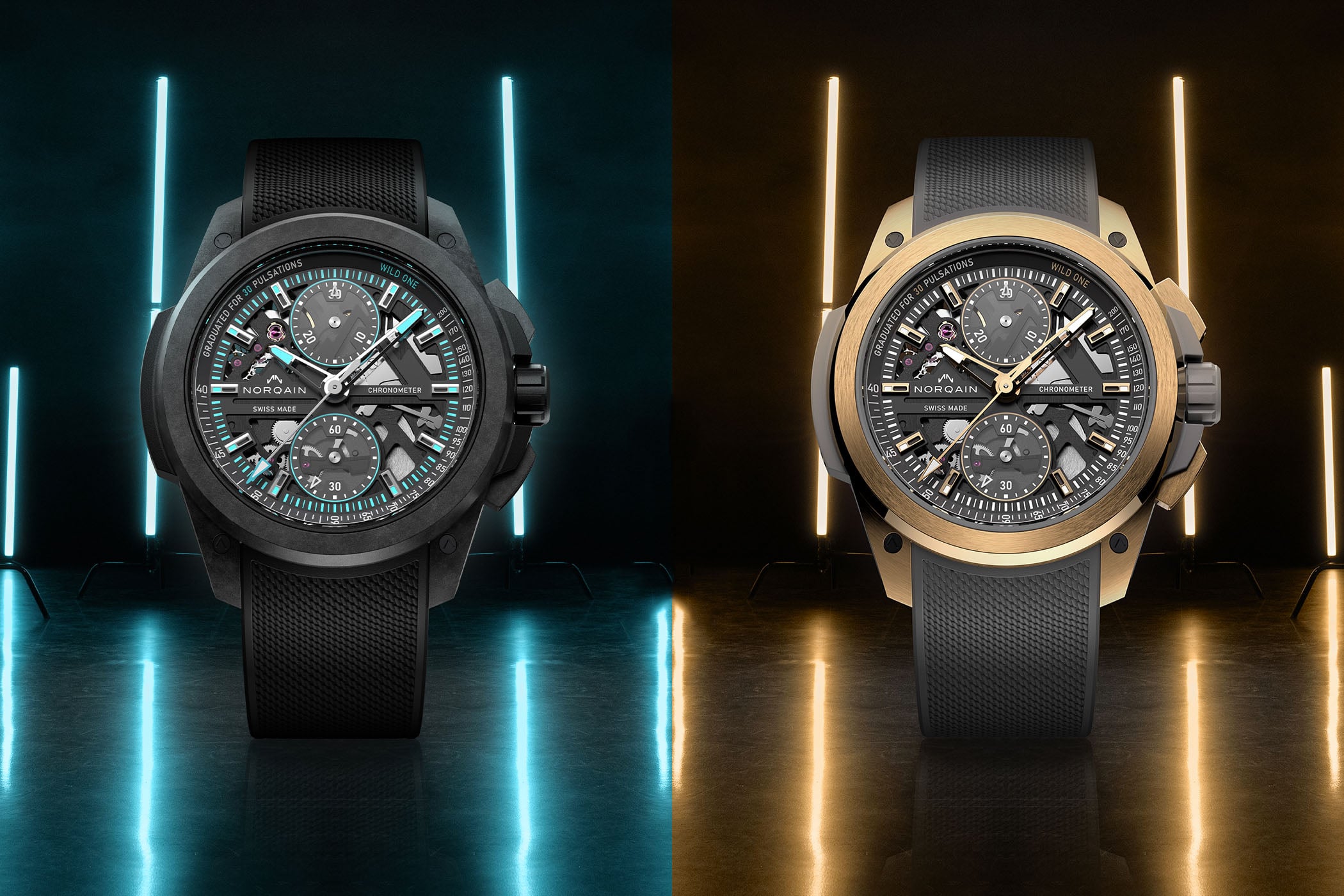 Introducing – The New Norqain Wild One Skeleton Chrono