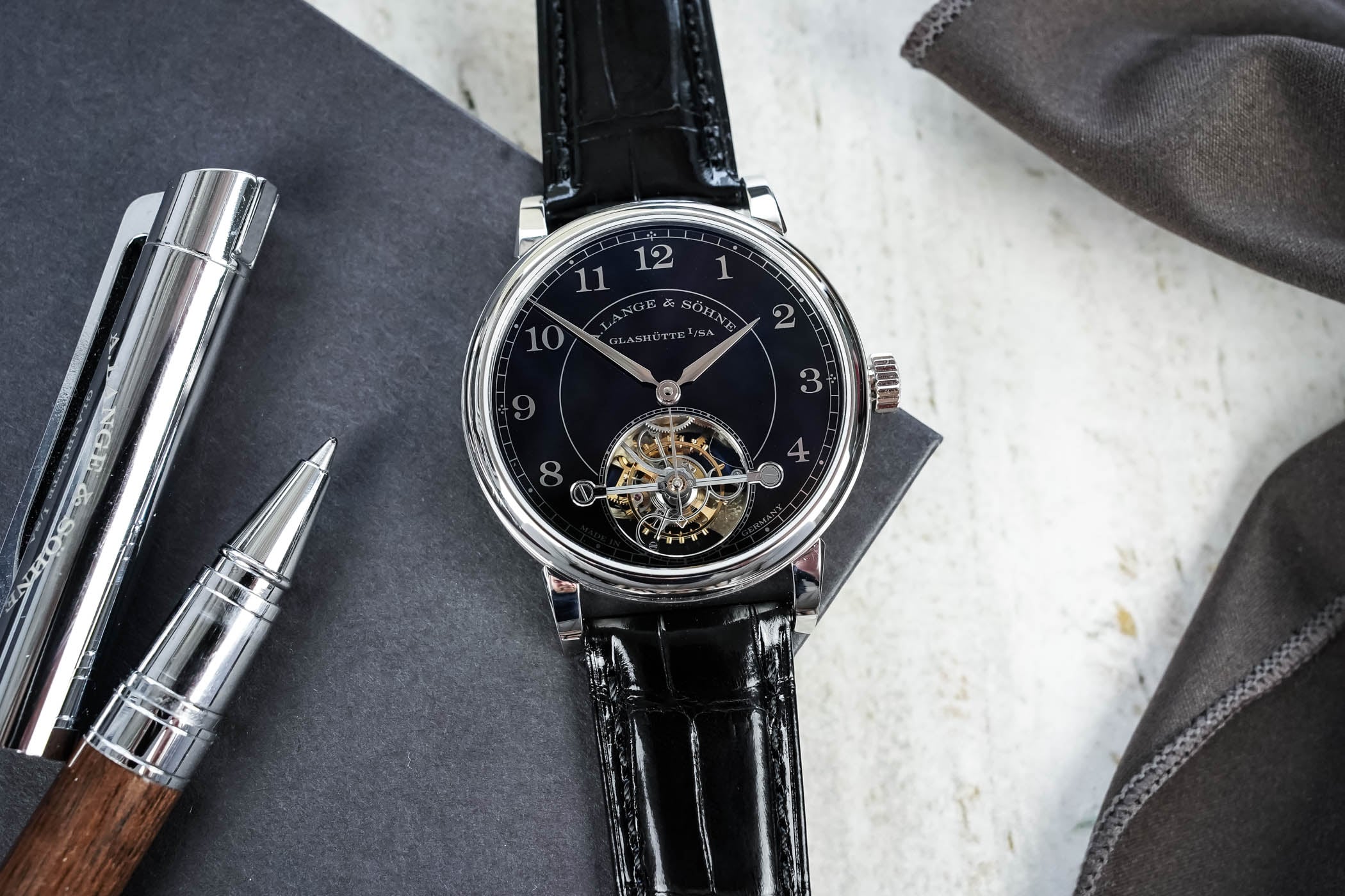 Hands-on – A. Lange & Söhne’s Brilliant 1815 Tourbillon In Platinum, Up-Close
