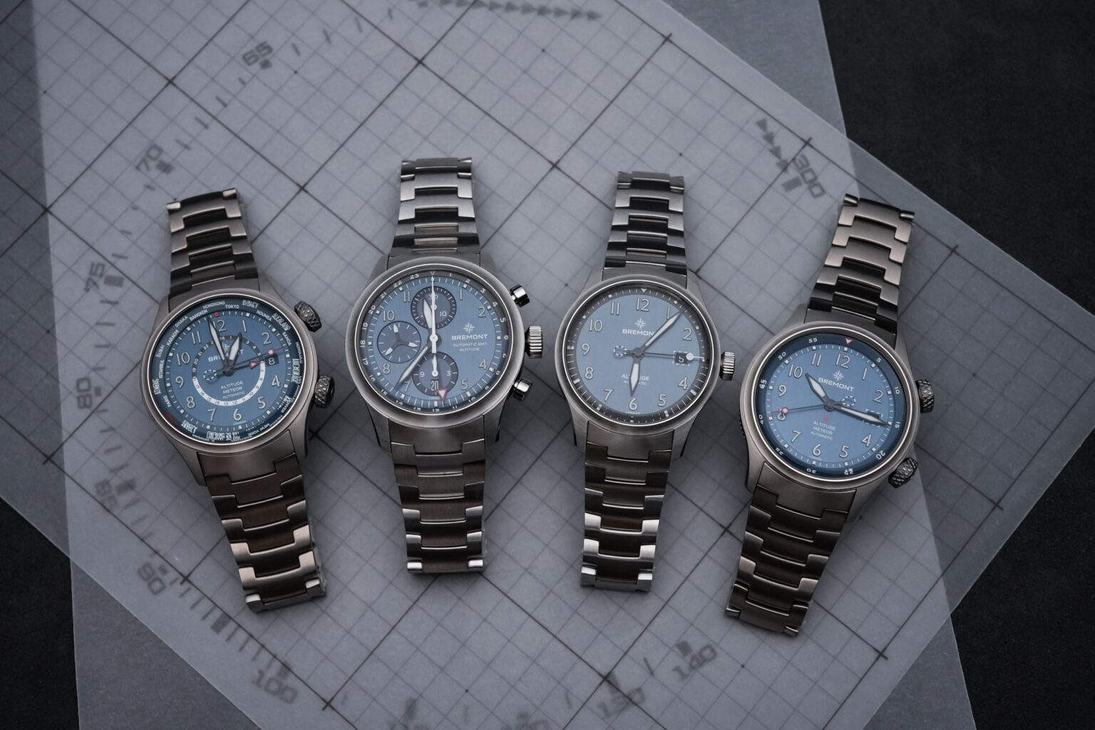 First Look: The Bremont Altitude Air Force Blue Capsule Collection ...
