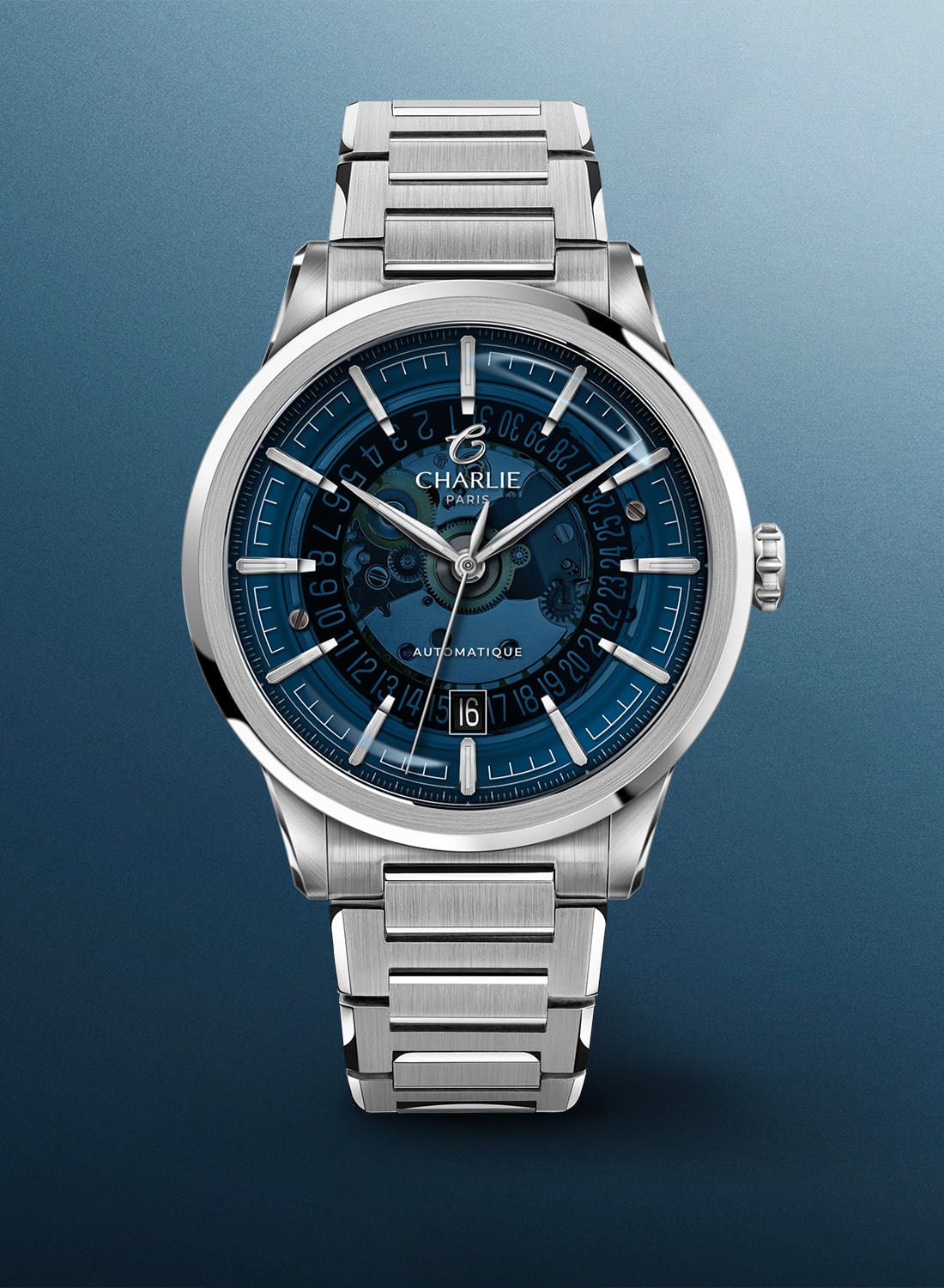 Charlie Paris Alliance Collection 2026 update sapphire dial models - 4