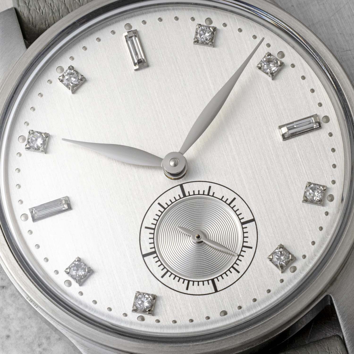 Horologically Unique HU-01 Finale Series 34mm Diamond Dials - Calatrava-Inspired - 7