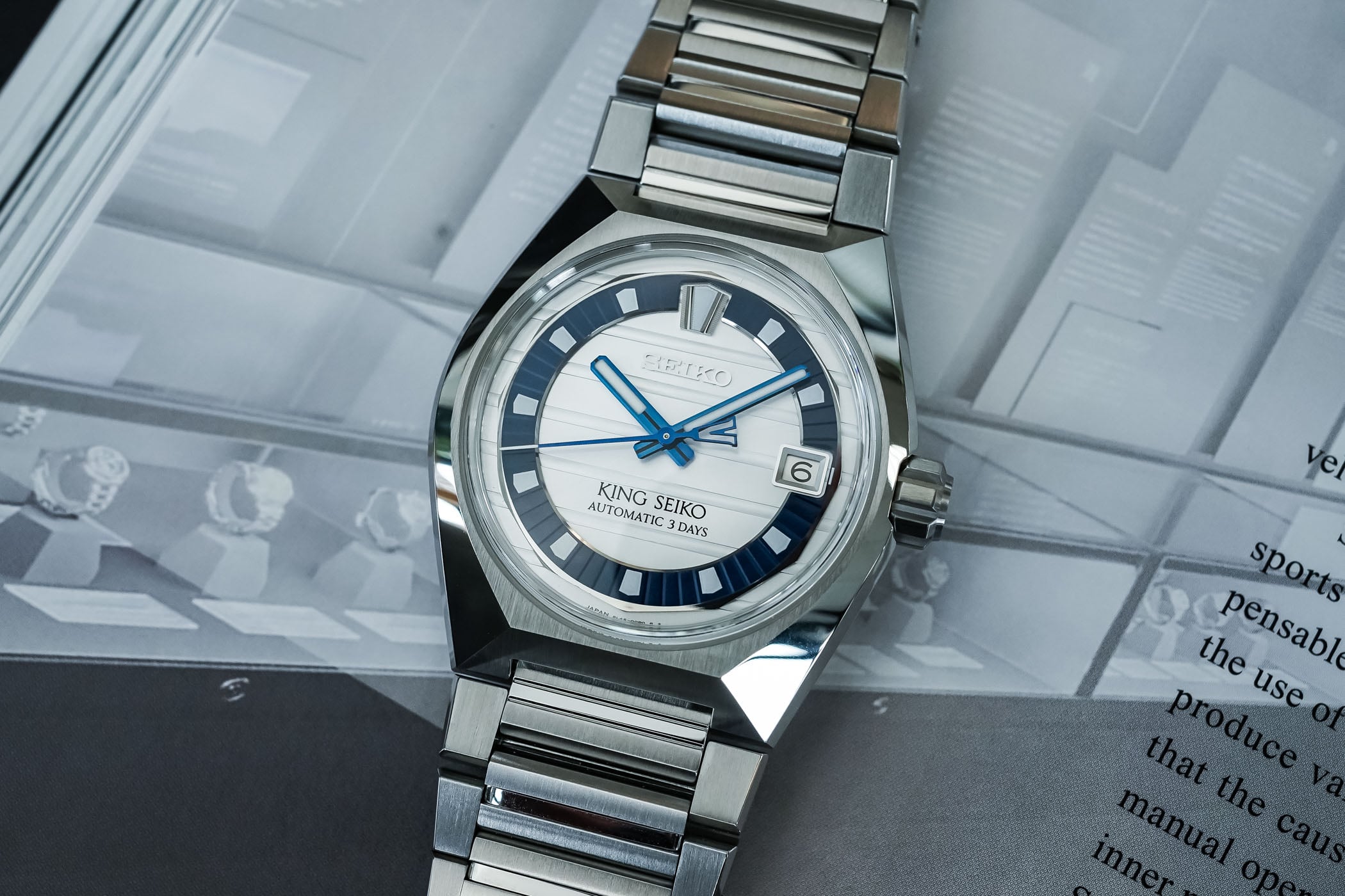 First Look – The King Seiko Vanac Limited Edition HKF004 in Seiko Blue Dial
