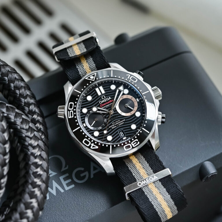 First Look: The new Omega Seamaster Diver 300M Chronograph 007 First Light
