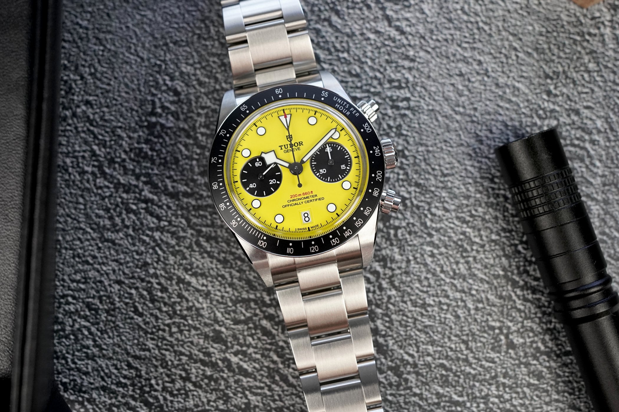 Hands-on – The Tudor Black Bay Chrono 39 Bumblebee Is About More Than Just A New Size