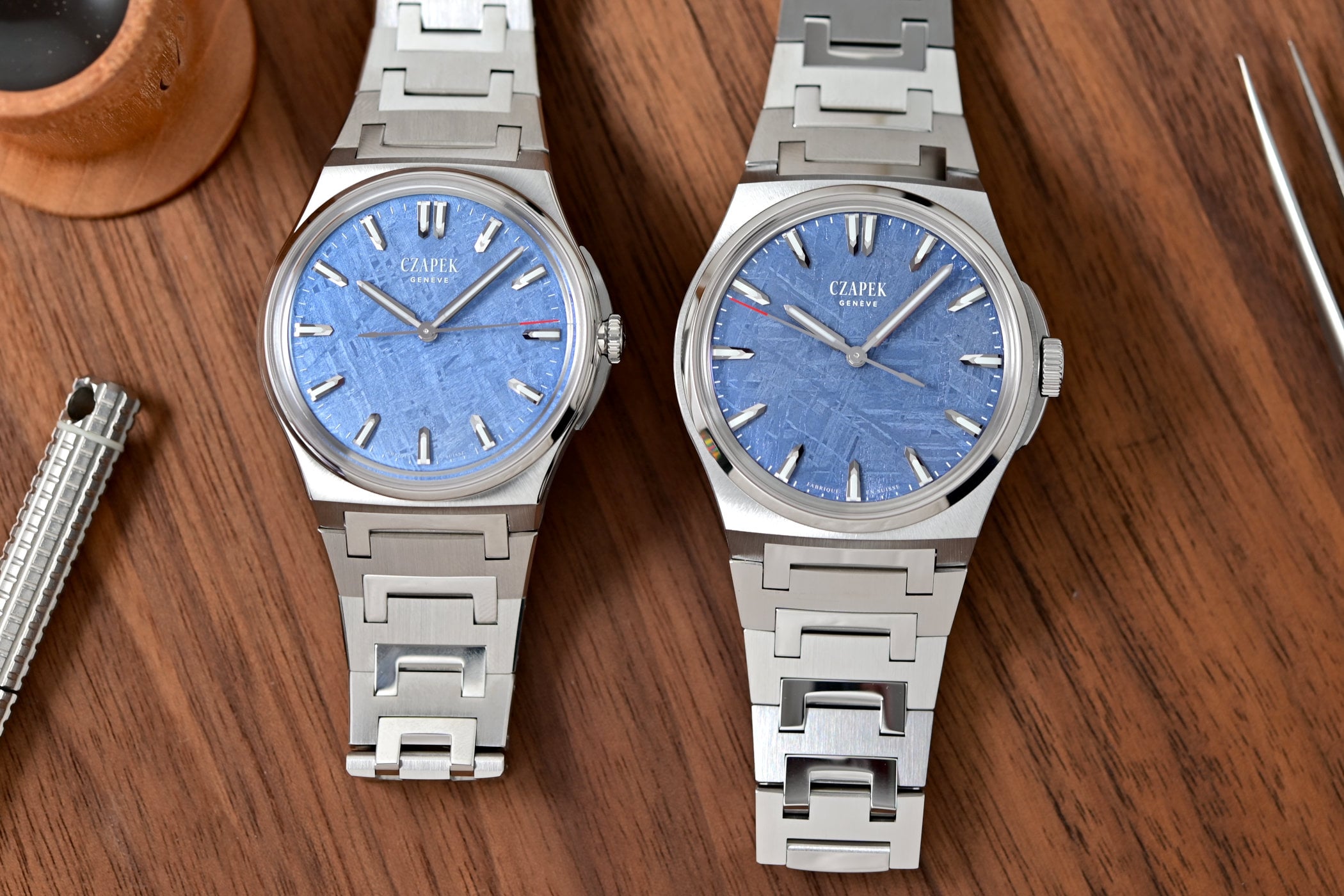 First Look – The New Czapek Antarctique with a Frozen Meteor Dial in Two Case Sizes