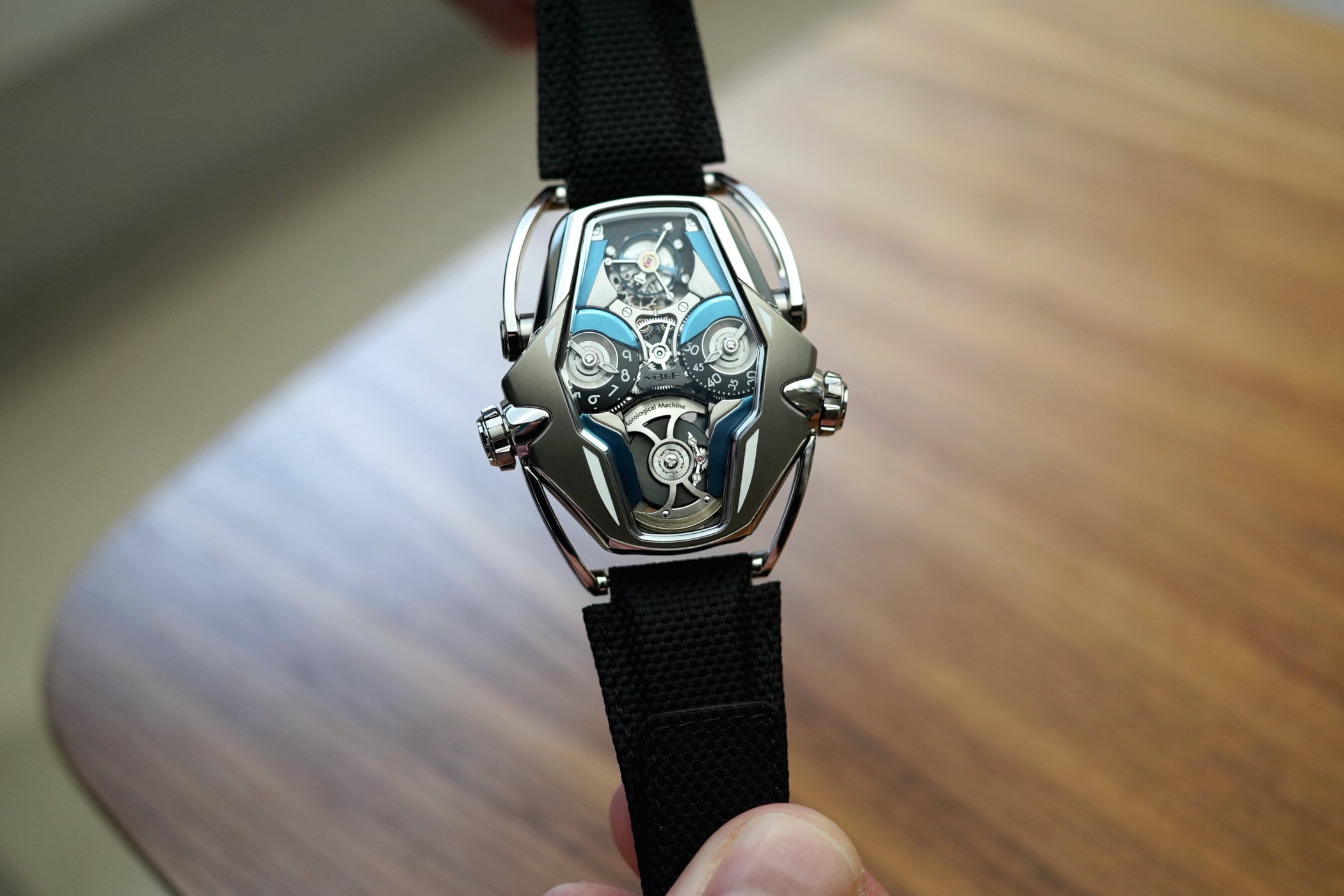 First Look – The New MB&F; HM12 The Guardian, A Sci-Fi Horological Machine with a Robot Companion