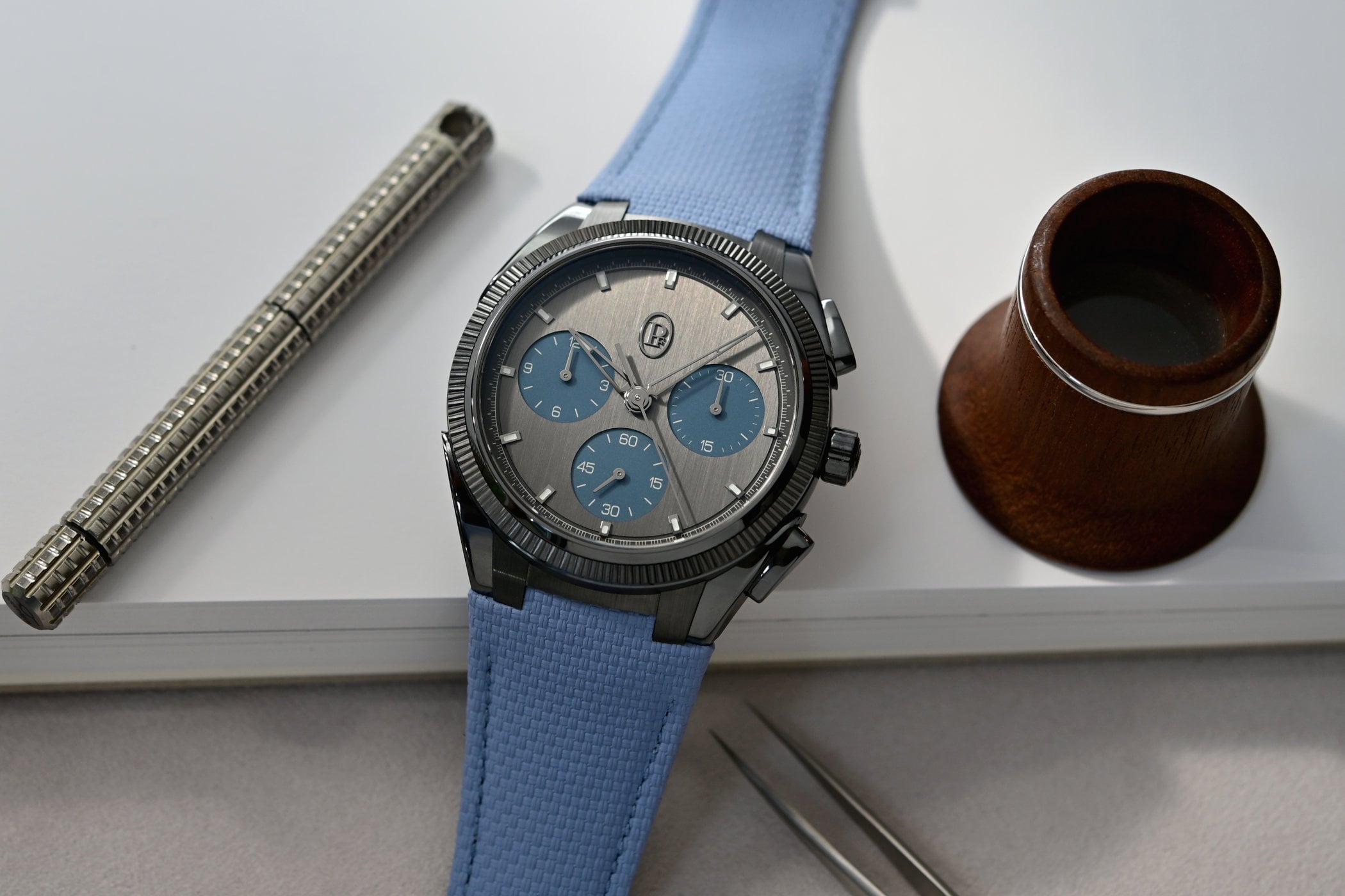 First Look – The New Parmigiani Fleurier Tonda PF Sport Chronograph Ultra-Cermet Mineral Blue