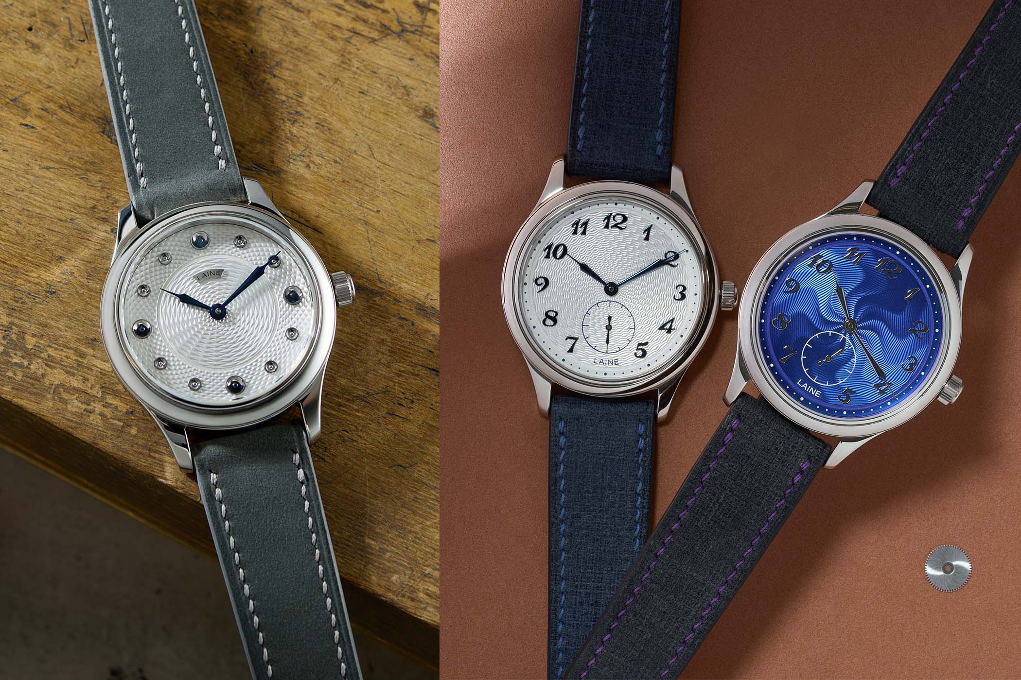 Laine Watches 10th Anniversary Collection: P33 and P37 Evolutions