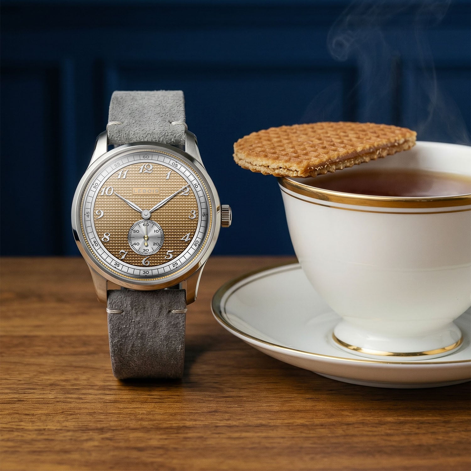 The Lebois & Co Heritage Atelier with Clous de Paris and Stroopwafel Dials