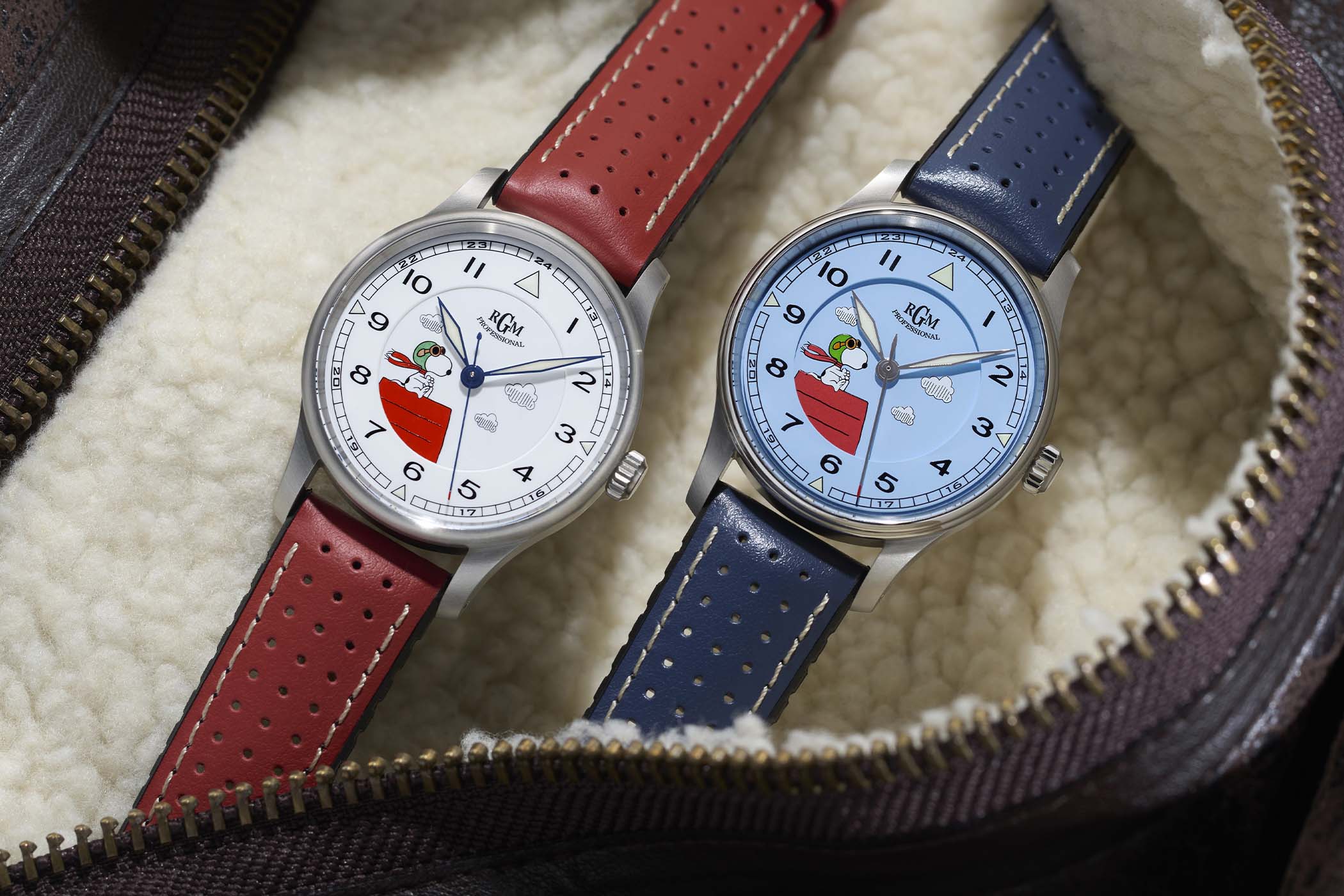 Introducing – American Indie Watchmaker RGM Launches the Model 151 Snoopy Flying Ace