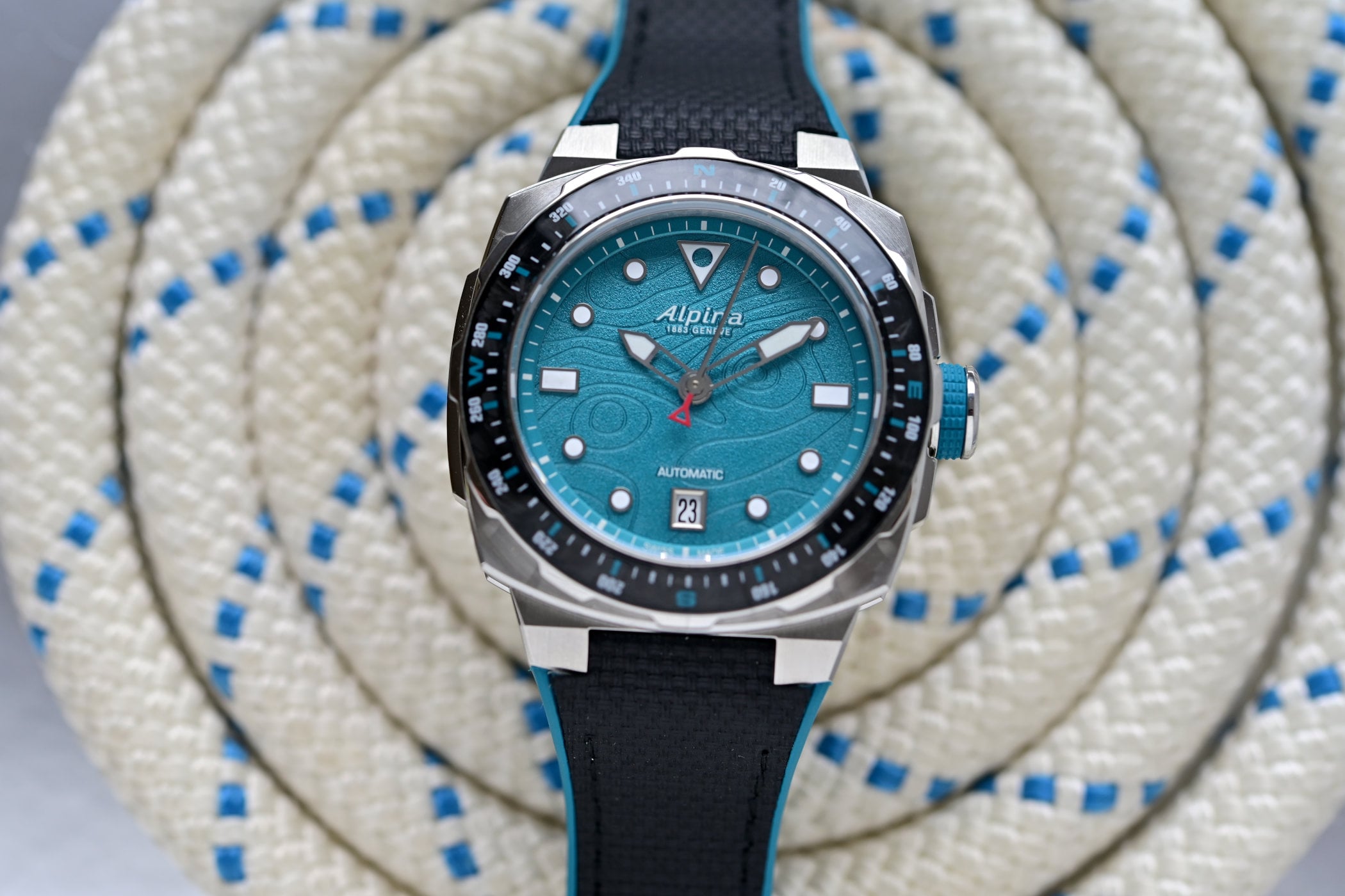 First Look - The Alpina Seastrong Diver Extreme Automatic Route du Rhum in Turquoise