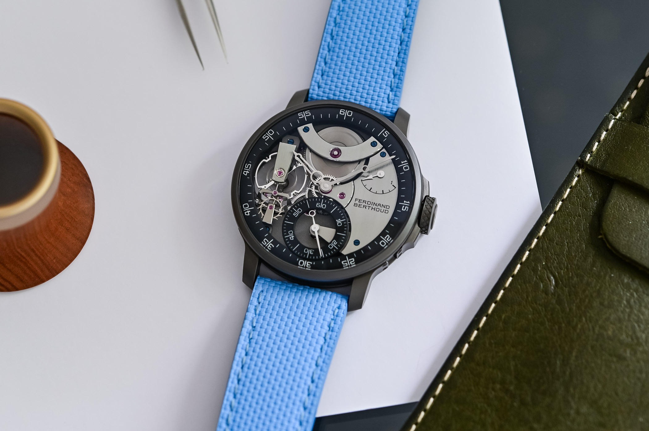 First Look – The Ferdinand Berthoud Chronomètre FB 3SPC.4-1 in Black Ceramised Titanium