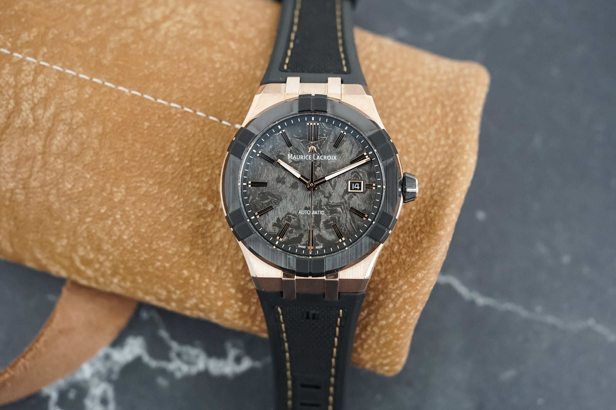 First Look - The Maurice Lacroix Aikon-IC Frozen Carbon Collection (Incl. Video)