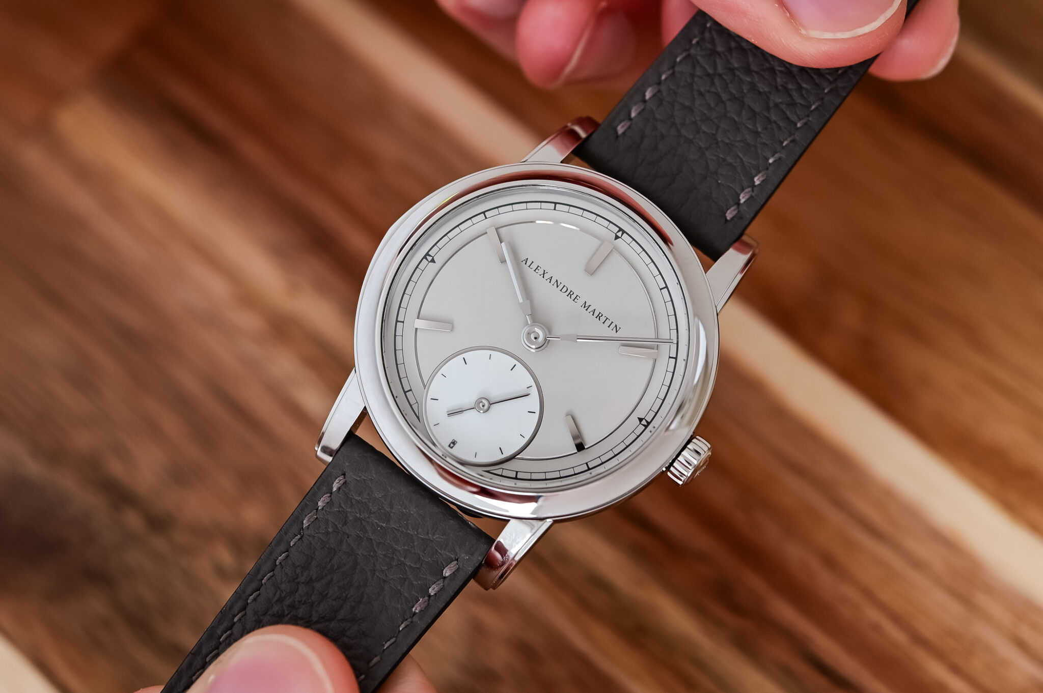 Alexandre Martin 1965 watch detail