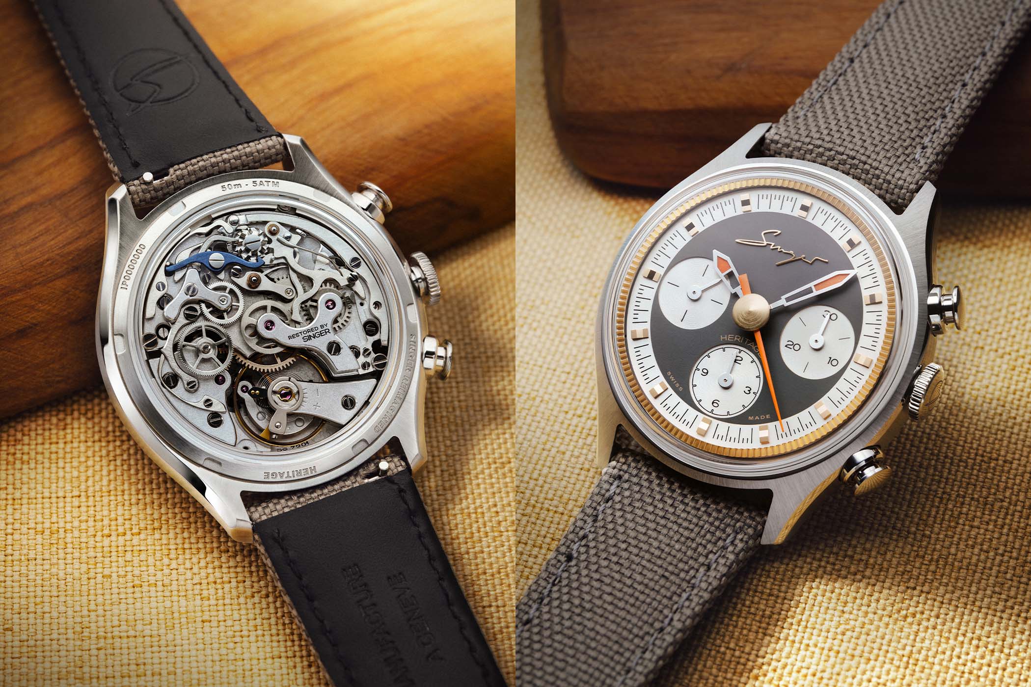 Introducing: A Restored Valjoux 72 Chronograph to Power the New Singer Heritage V72
