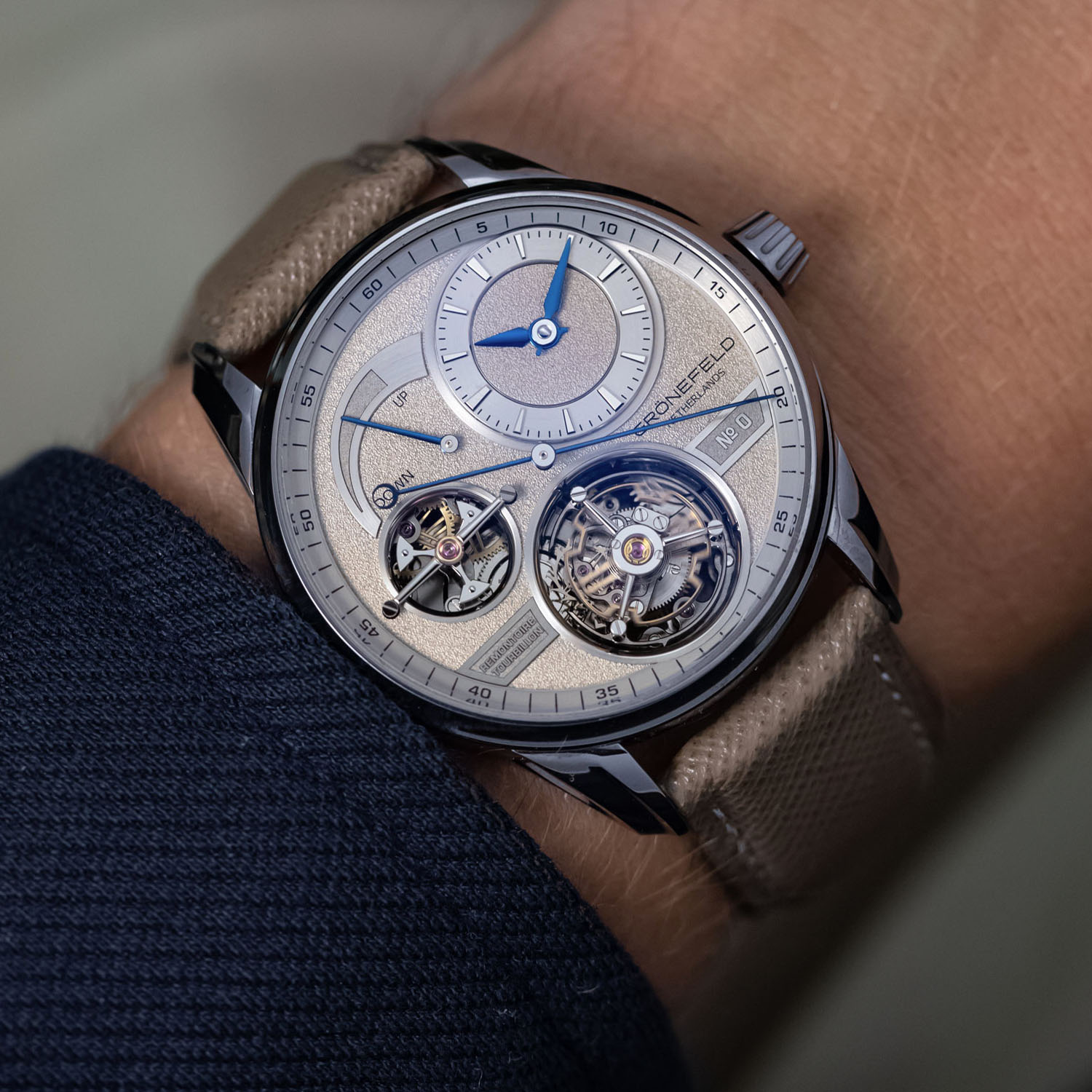 Grönefeld 1941 Quadrivium Brings Constant Force and a Flying Tourbillon Together