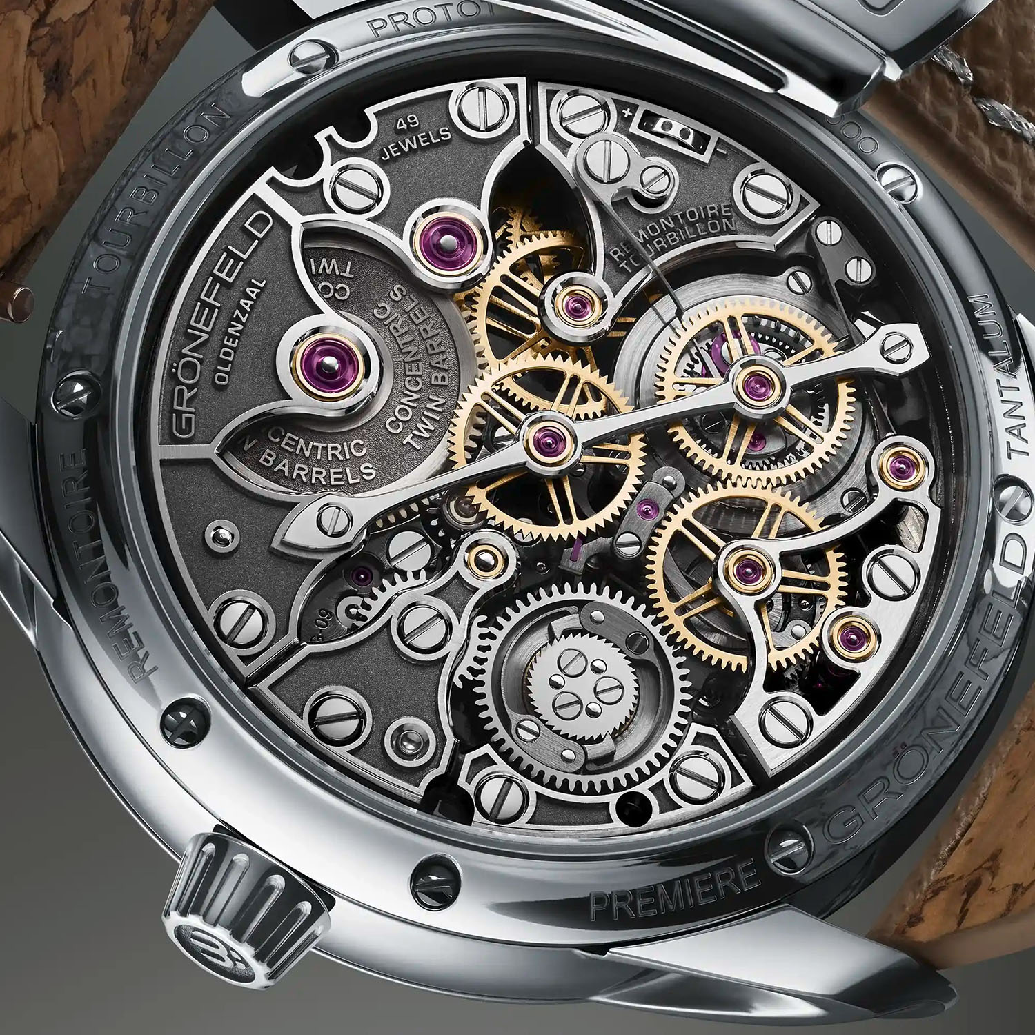Gronefeld 1941 Quadrivium Remontoire Tourbillon - 5