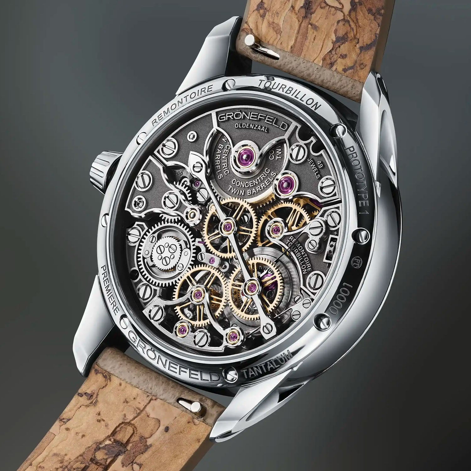Grönefeld 1941 Quadrivium Brings Constant Force and a Flying Tourbillon Together