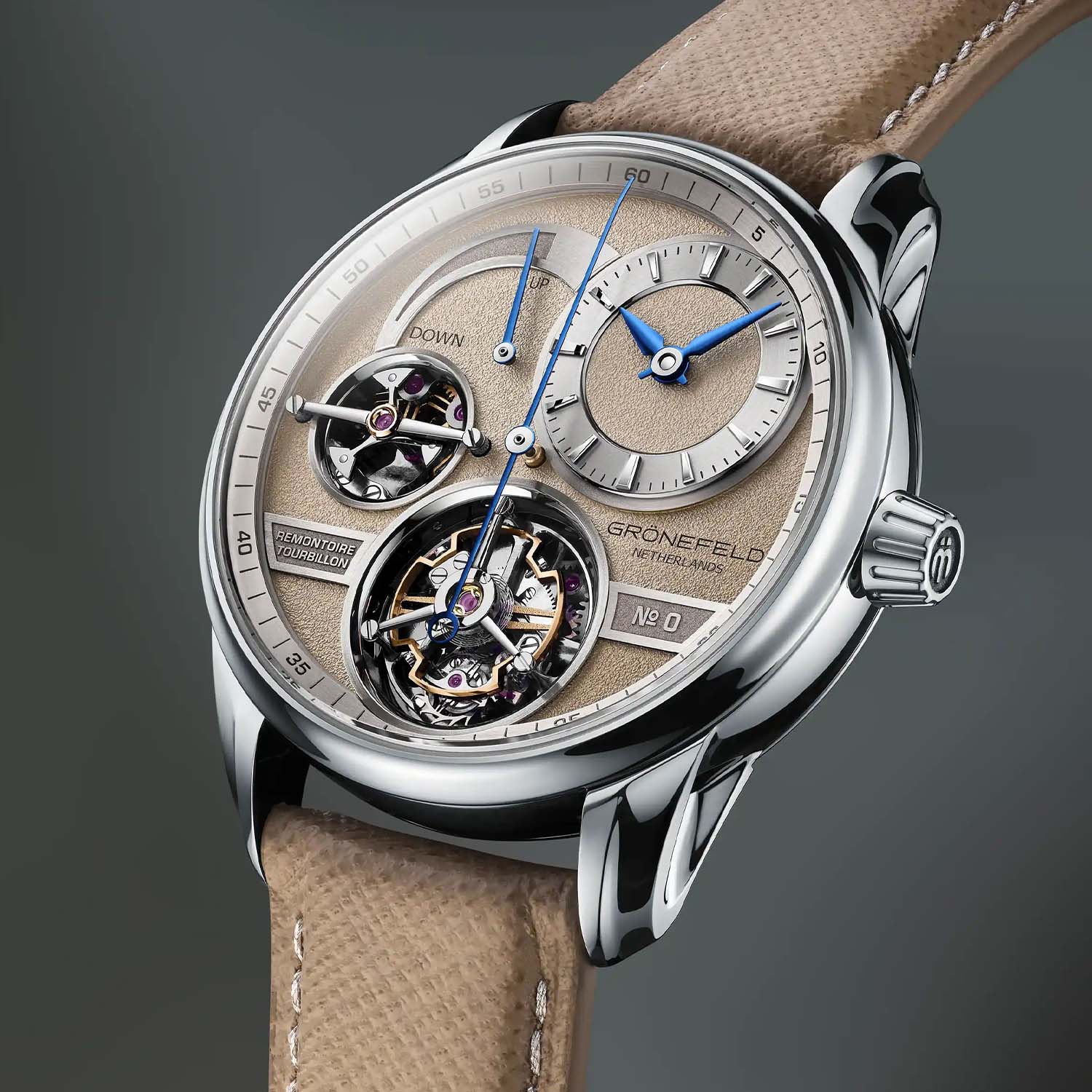 Grönefeld 1941 Quadrivium Brings Constant Force and a Flying Tourbillon Together
