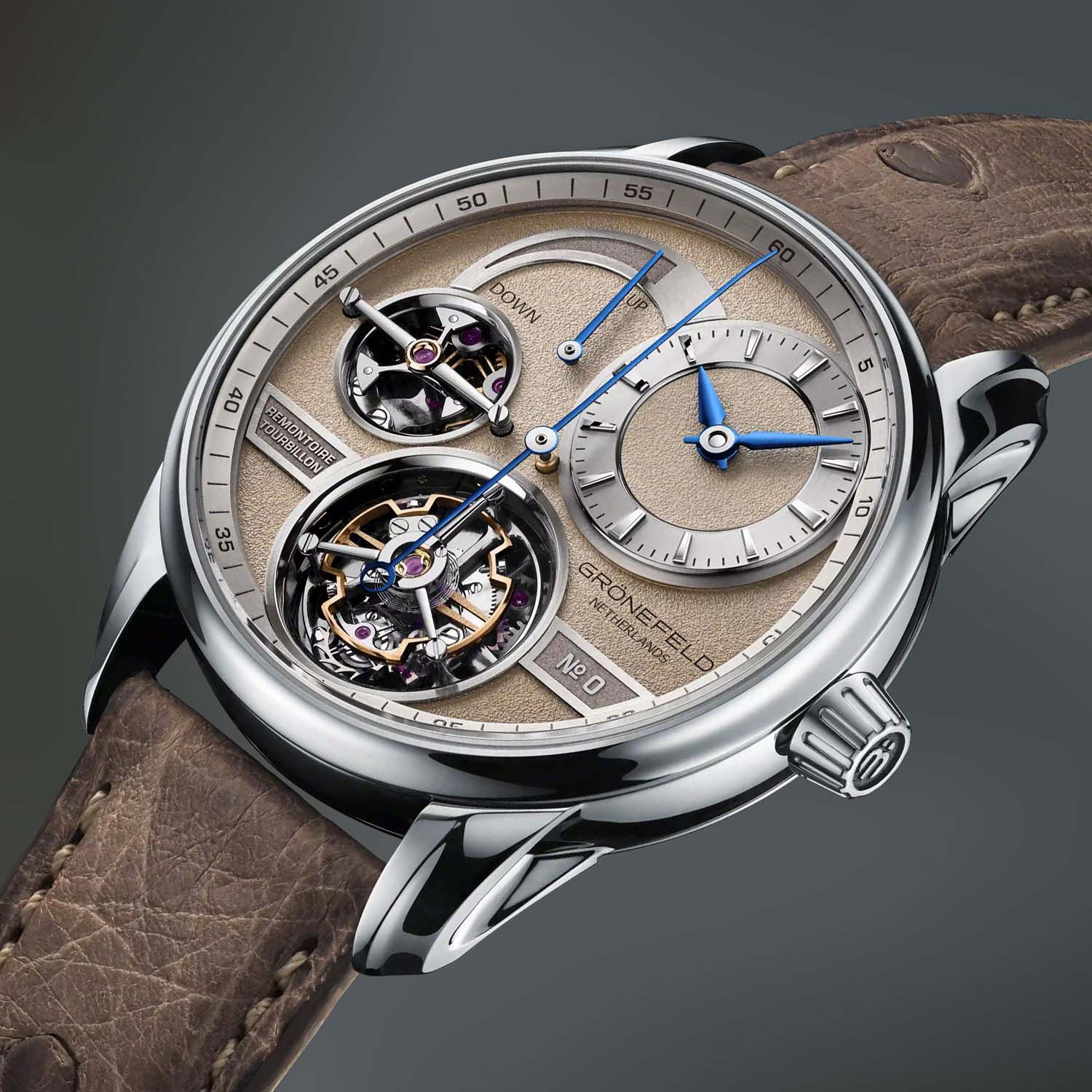 Grönefeld 1941 Quadrivium Brings Constant Force and a Flying Tourbillon Together