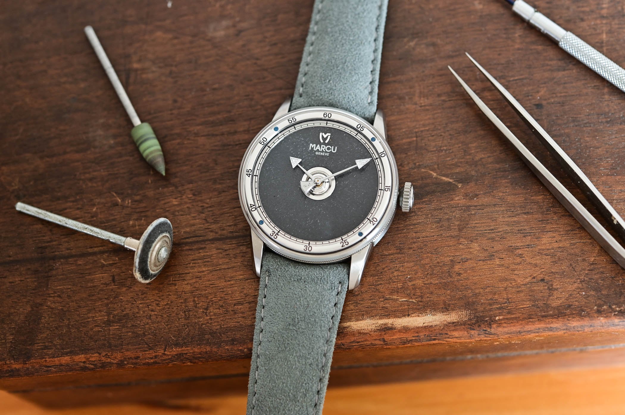 First Look - The Marcu Initial, The Debut Watch of an Experienced Watchmaker