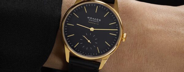 Introducing – The Nomos Orion Gold Neomatik “New Black” Edition