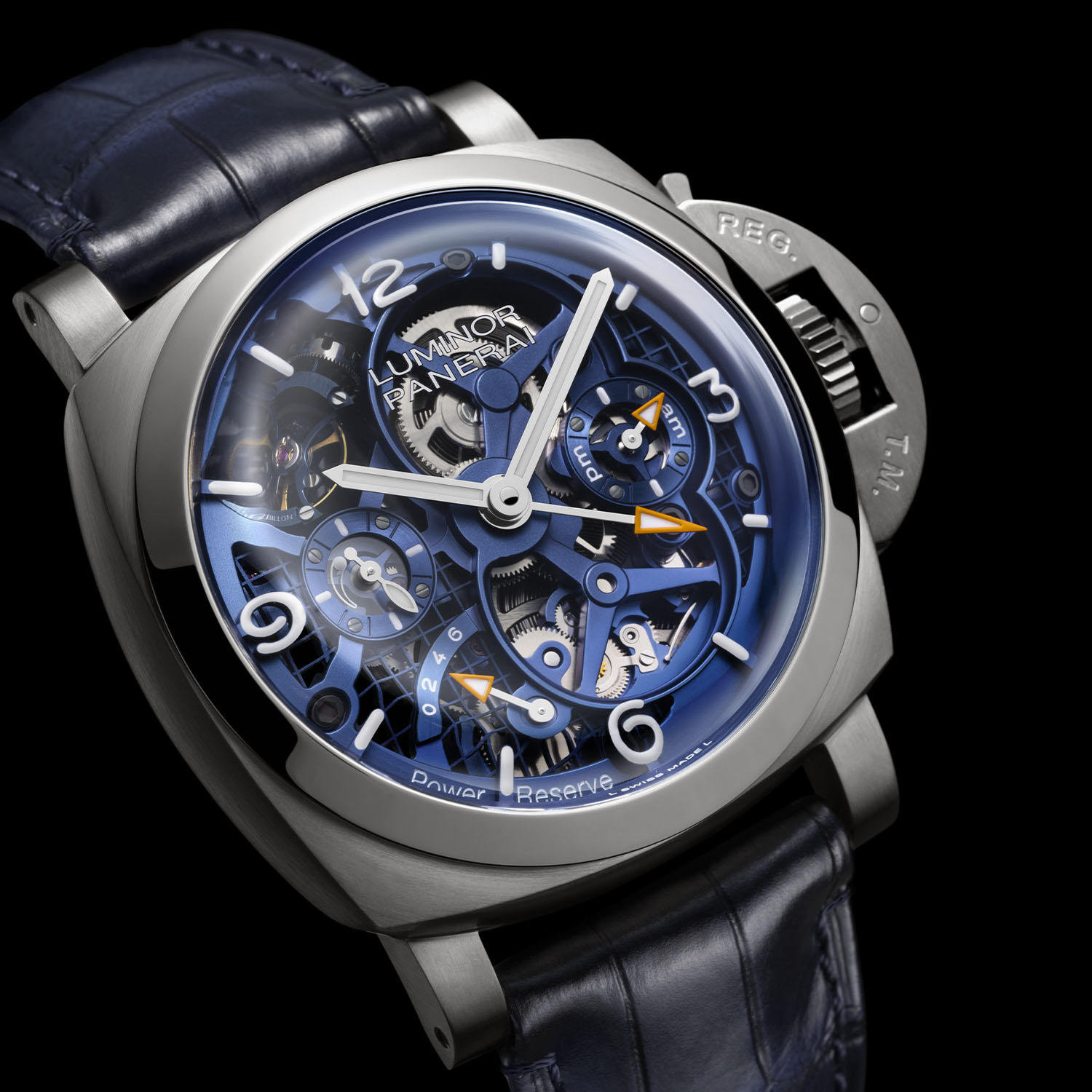 The Panerai Luminor Tourbillon GMT Titanio PAM01784