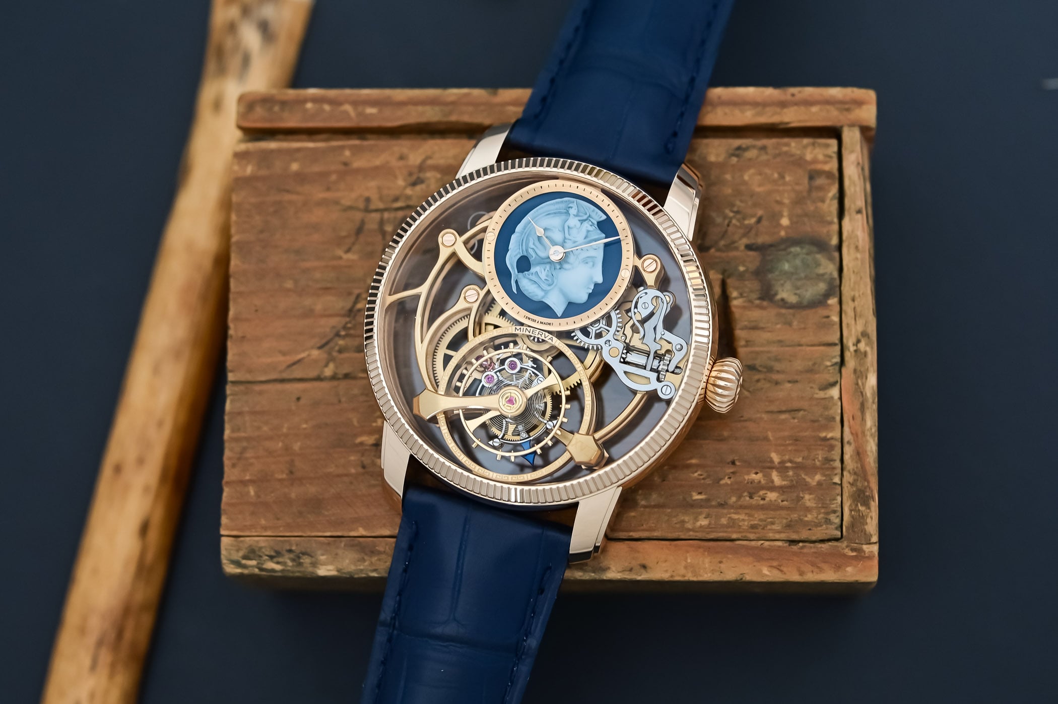 First Look - The Goddess Returns to Villeret on the Minerva Exo Tourbillon Skeleton Limited Edition