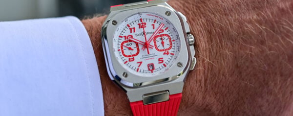 First Look – Bell & Ross Blazes a Red and White Trail with the BR-05 Chrono Snow Rocket