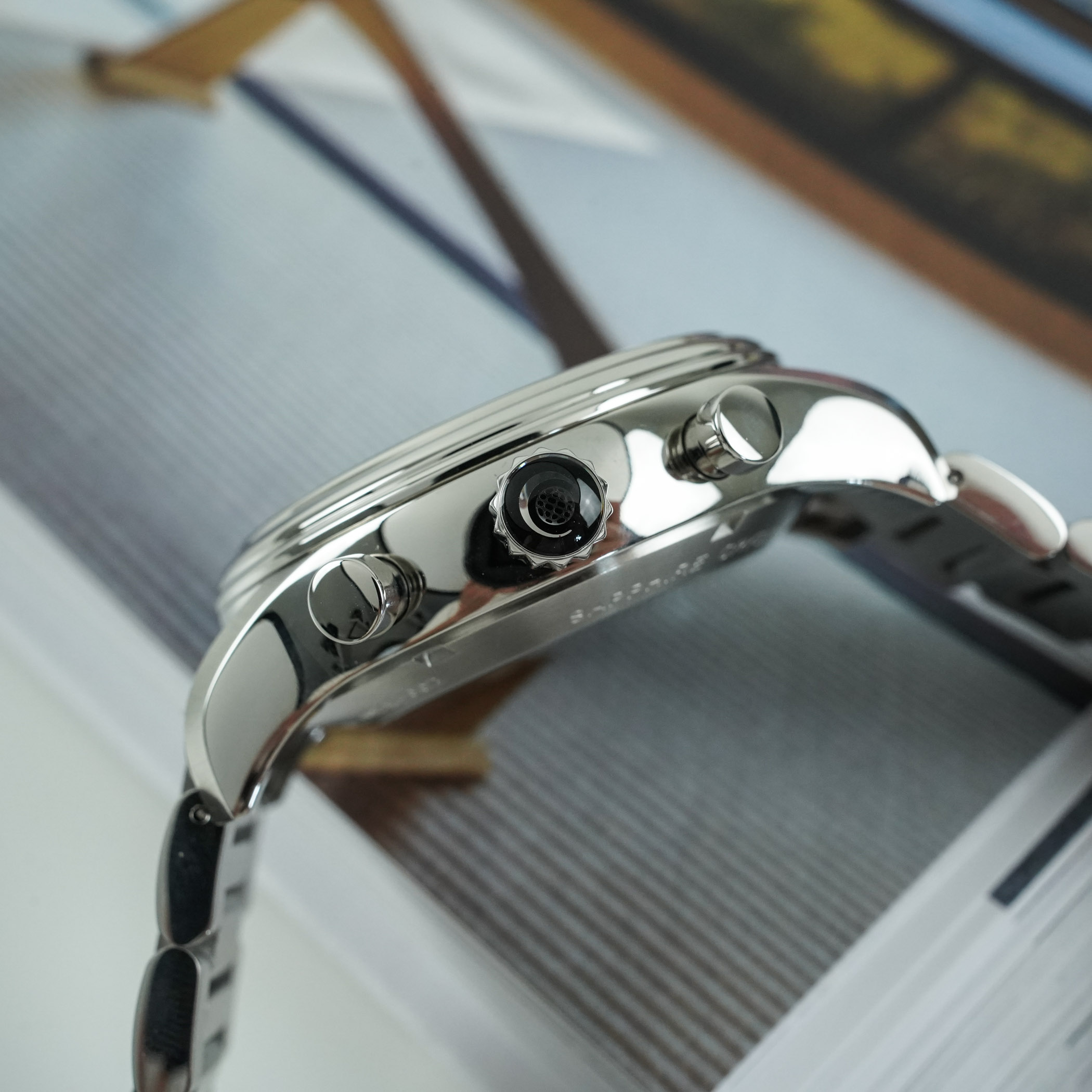 Cyma Grand Maestro The Chess Moon Phase Triple Calendar Chronograph review - 4
