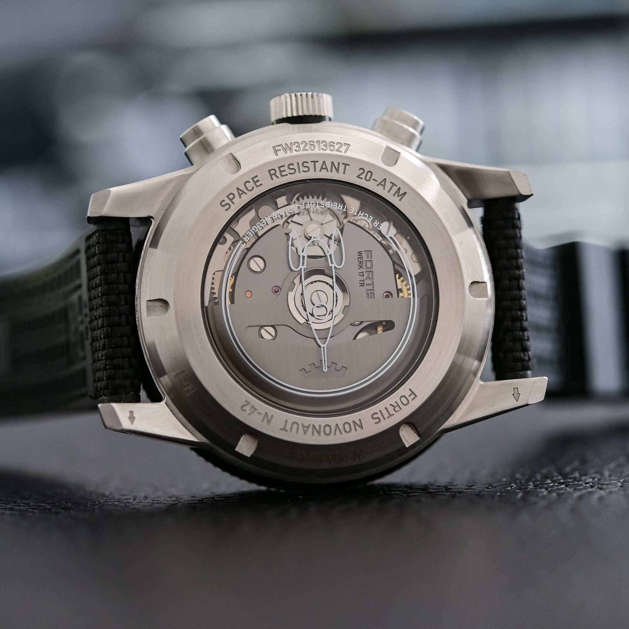 Fortis Gives the Novonaut N-42 a Fully Luminous Halo Dial