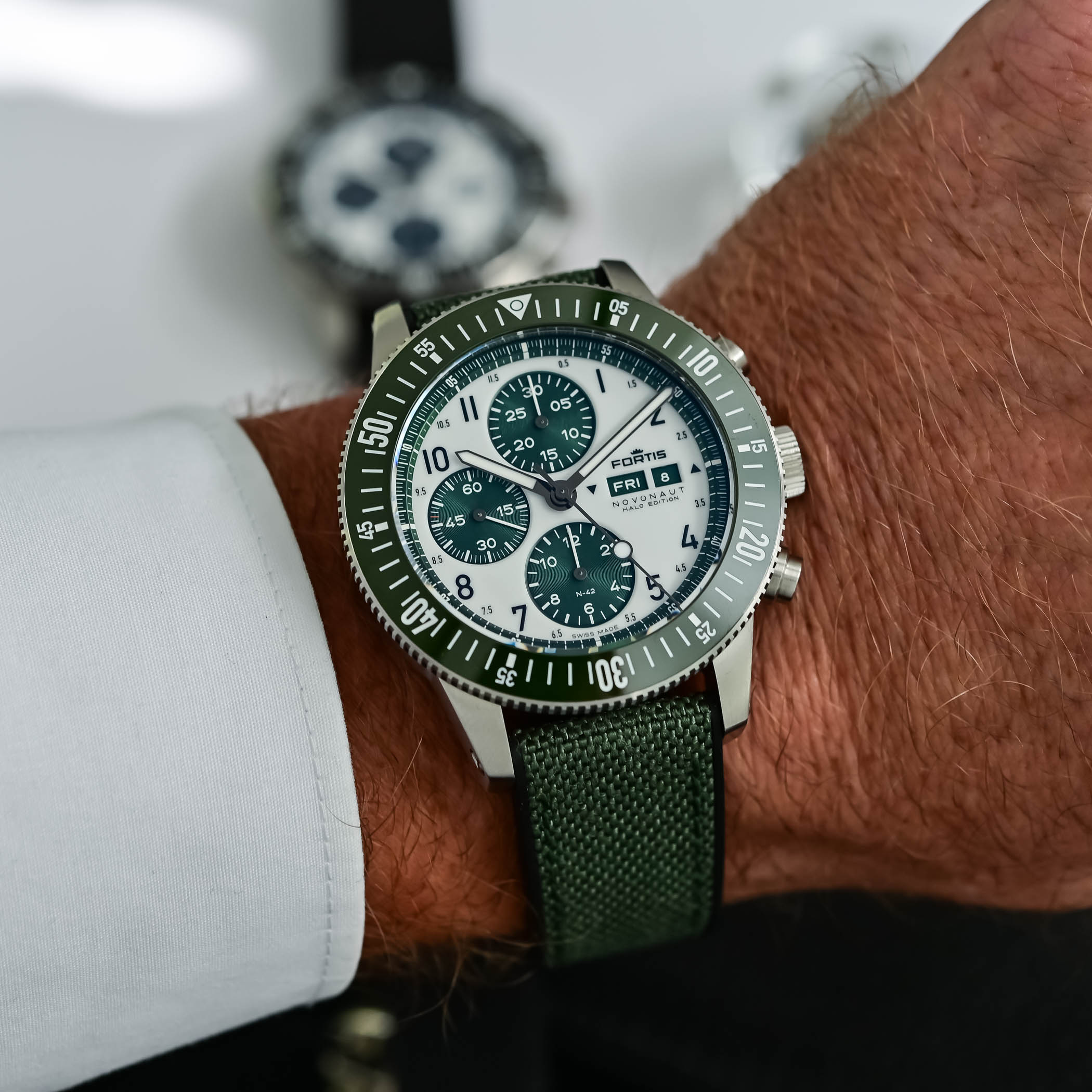 Fortis Gives the Novonaut N-42 a Fully Luminous Halo Dial