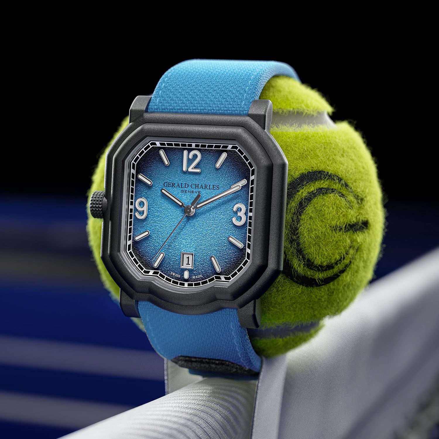 Gerald Charles Gives the Maestro GC Sport Tennis a Turquoise Turn
