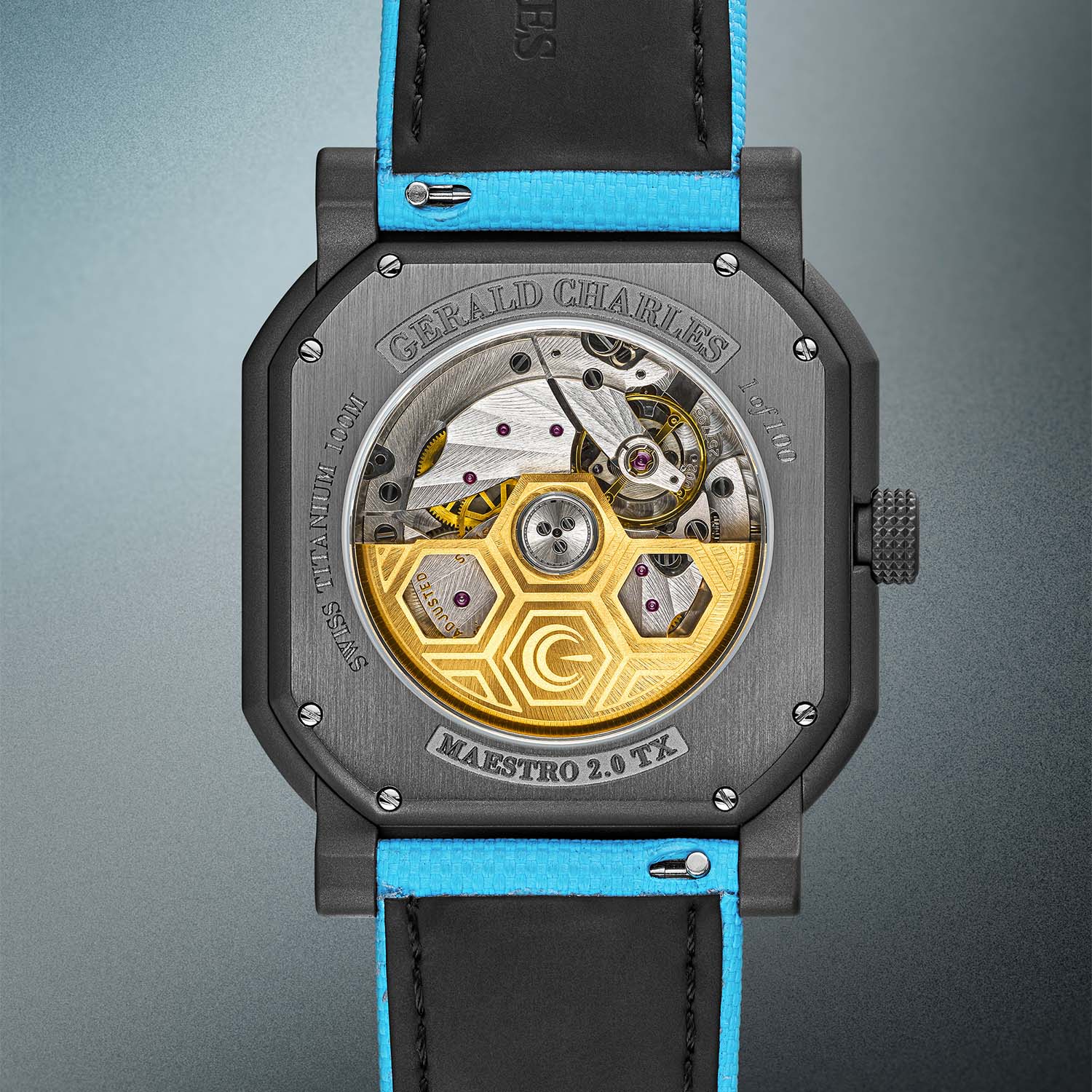Gerald Charles Gives the Maestro GC Sport Tennis a Turquoise Turn