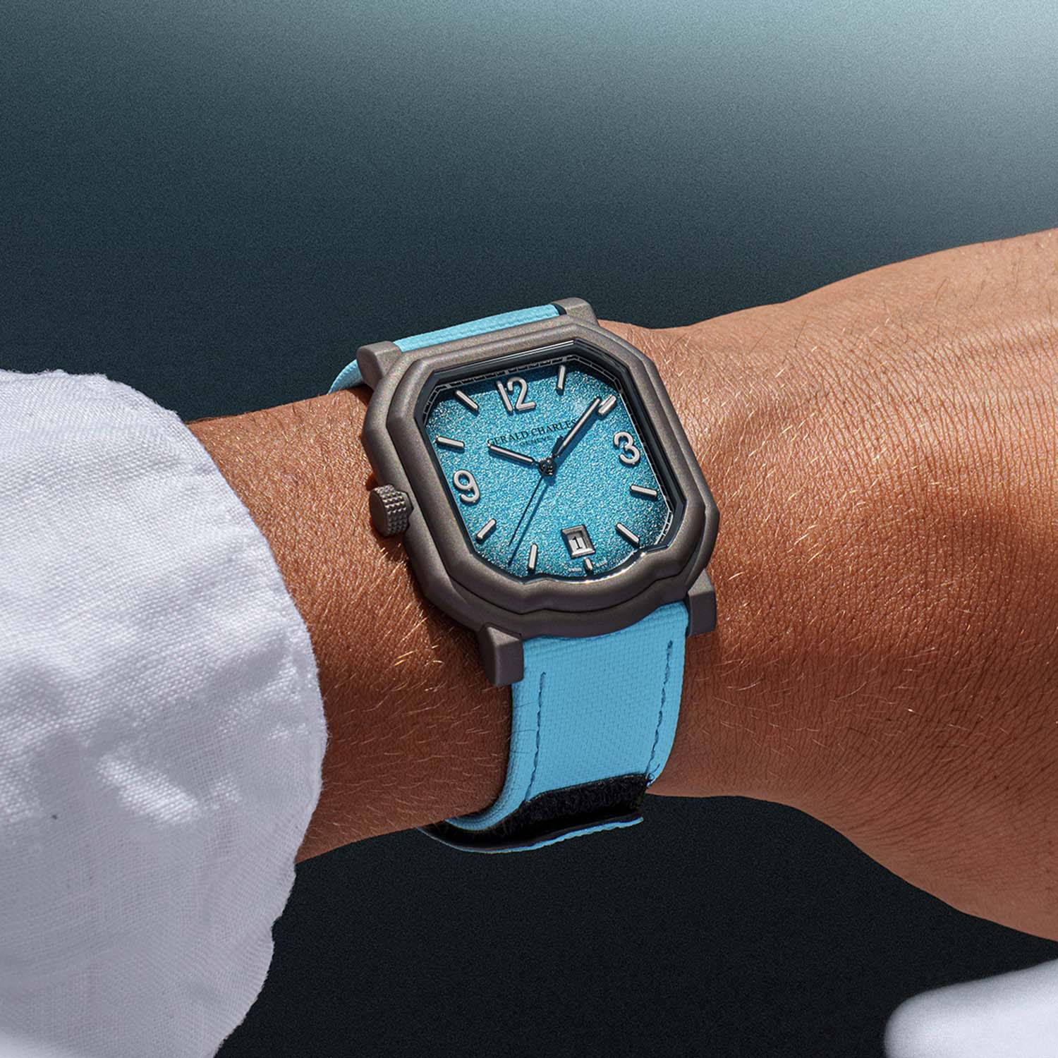 Gerald Charles Gives the Maestro GC Sport Tennis a Turquoise Turn